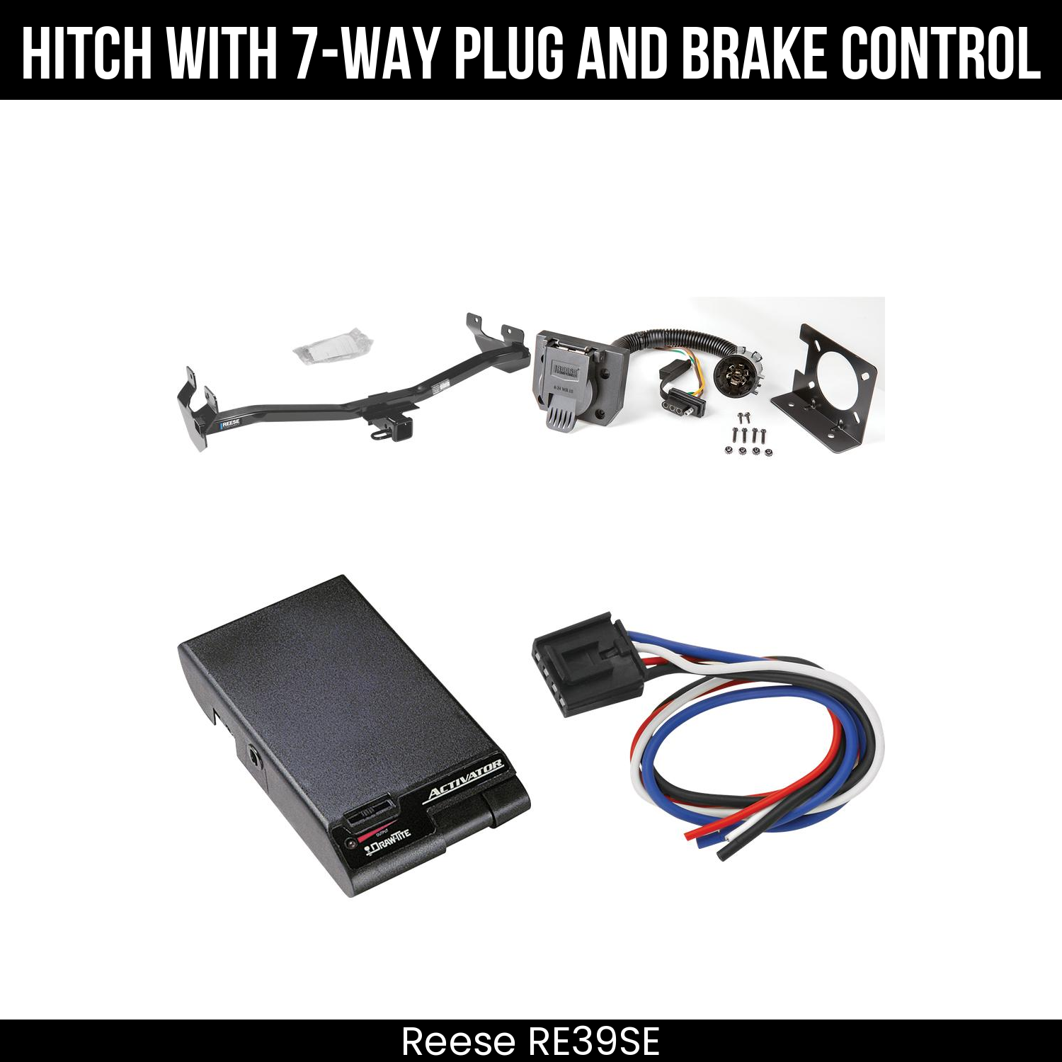Trailer Hitch , 7-Way , Draw-Tite Activator Brake Control
