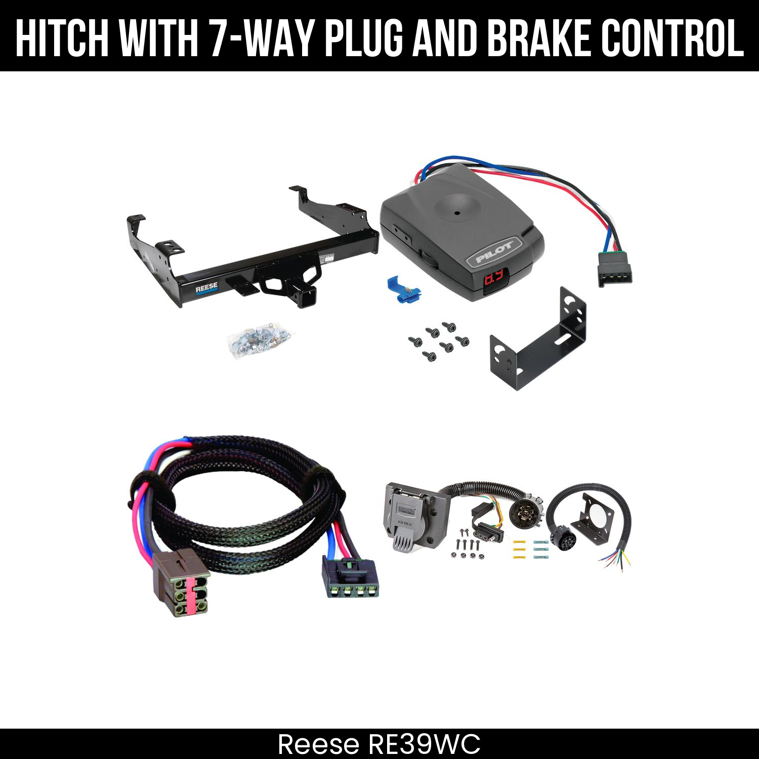 Trailer Hitch , 7-Way , Pro Series Pilot Brake Control