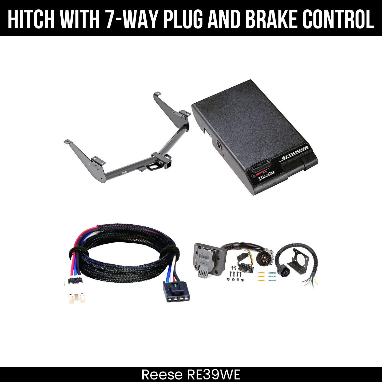 Trailer Hitch , 7-Way , Draw-Tite Activator Brake Control
