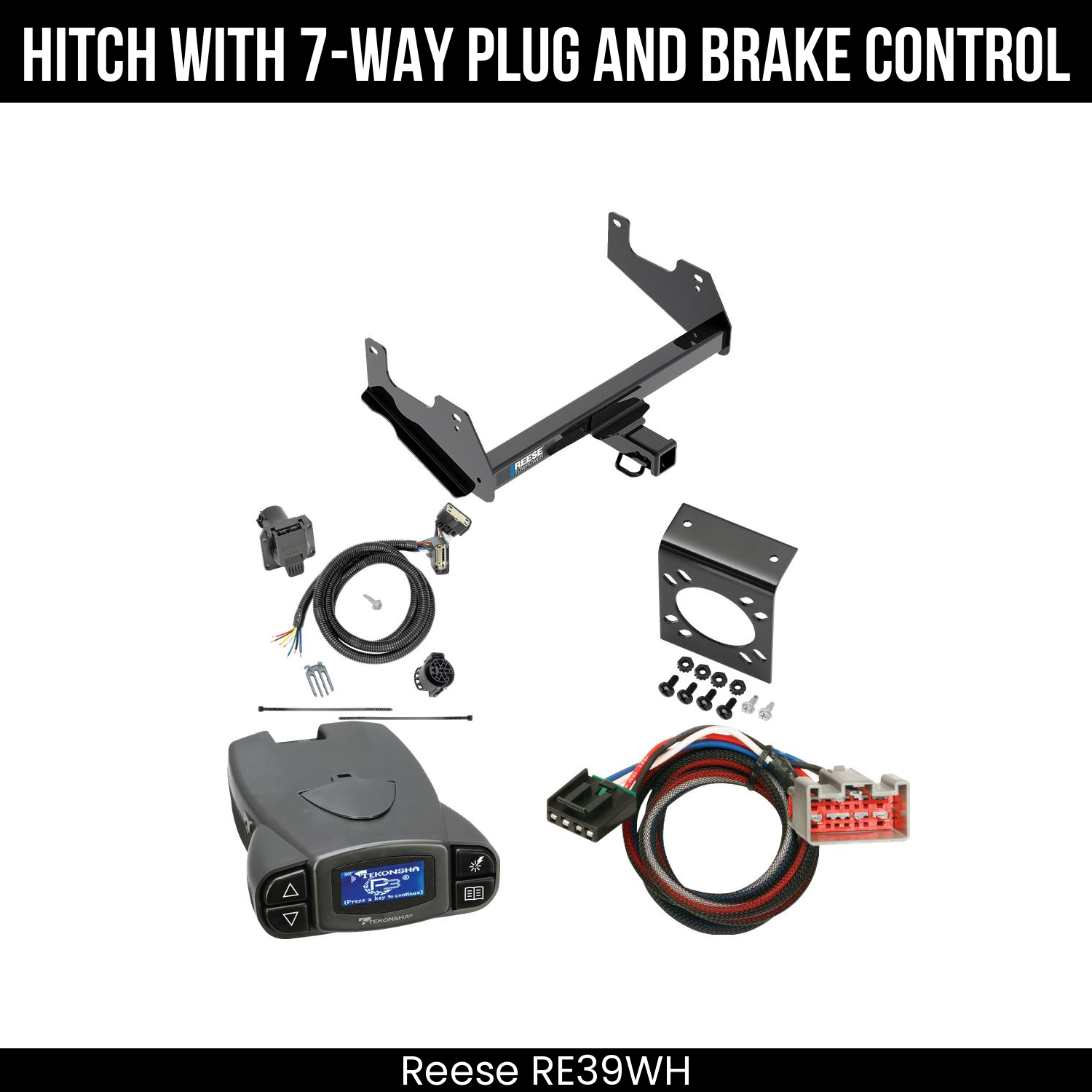 Trailer Hitch , 7-Way , Tekonsha Prodigy P3 Brake Control