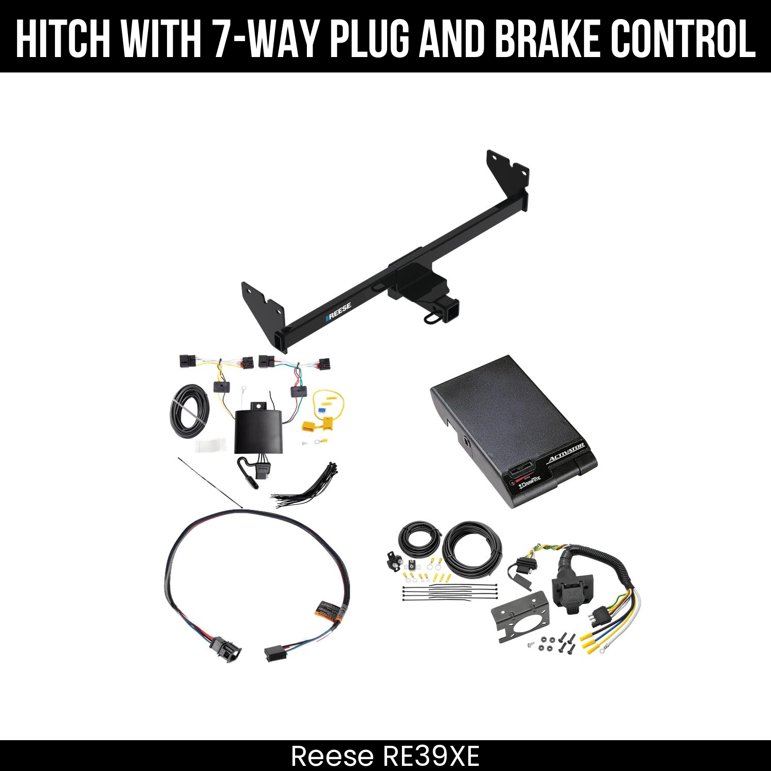 Trailer Hitch , 7-Way , Draw-Tite Activator Brake Control