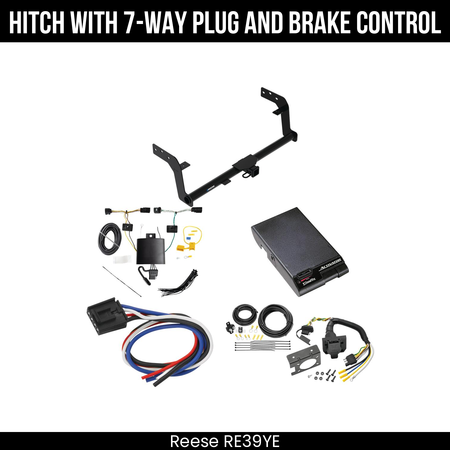 Trailer Hitch , 7-Way , Draw-Tite Activator Brake Control