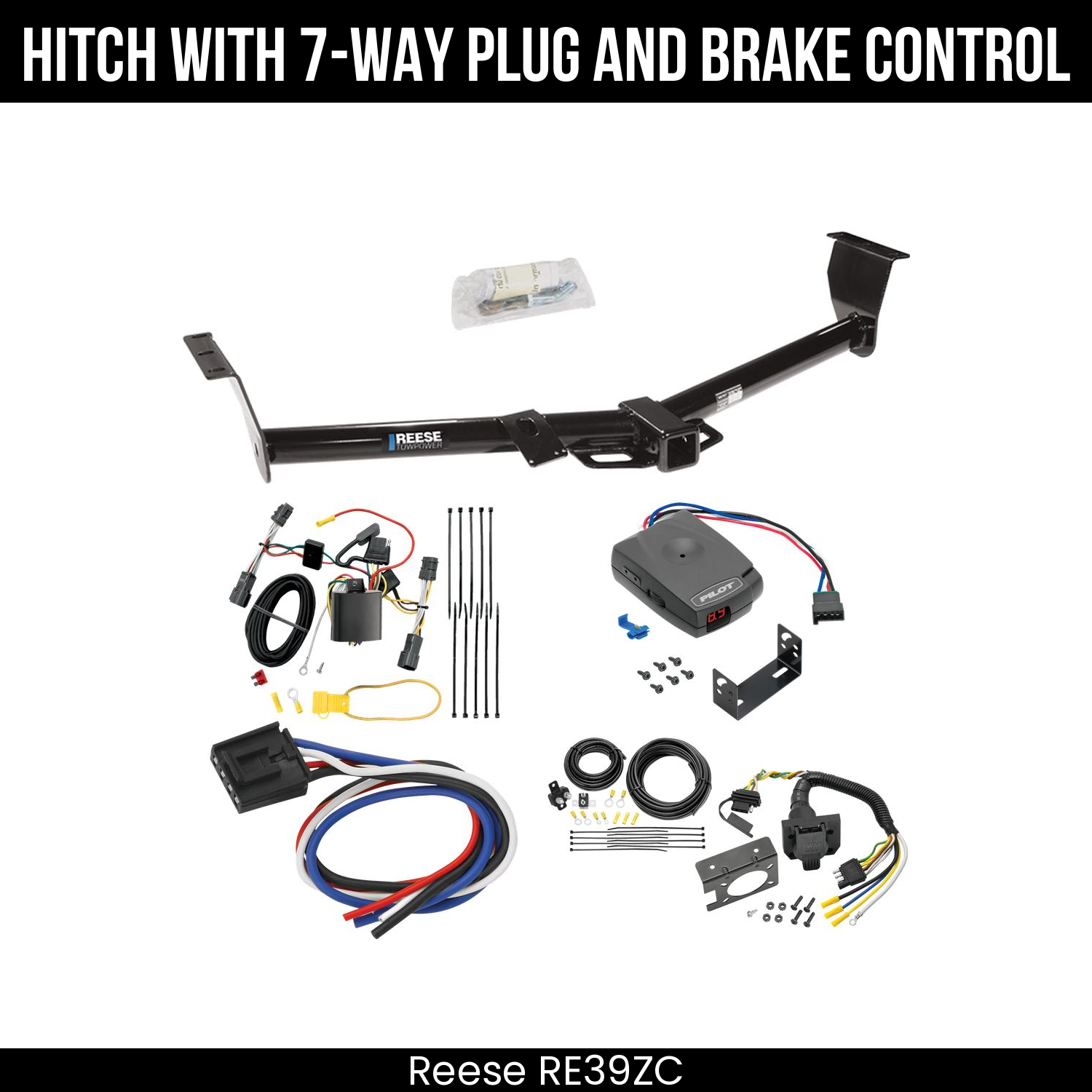 Trailer Hitch , 7-Way , Pro Series Pilot Brake Control