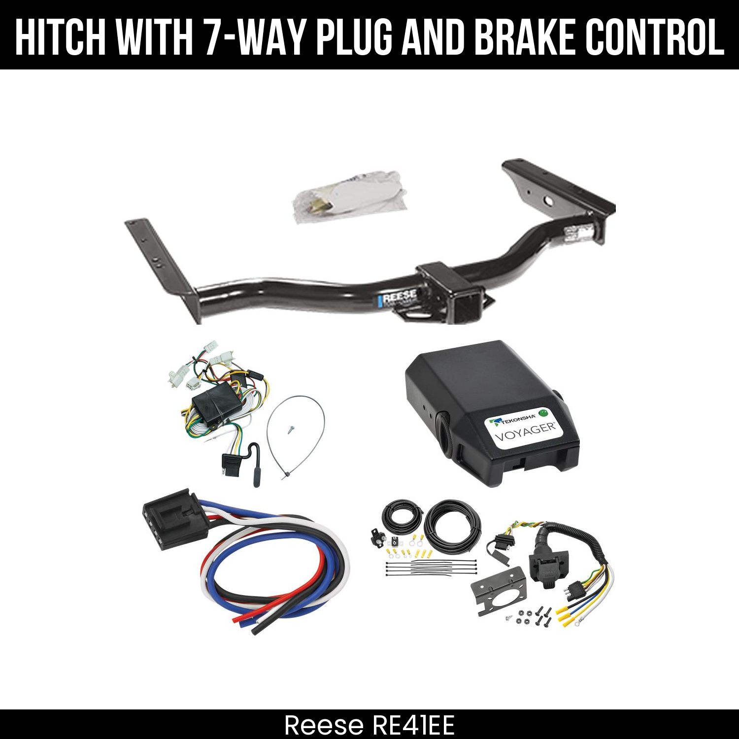 Trailer Hitch , 7-Way , Tekonsha Voyager Brake Control