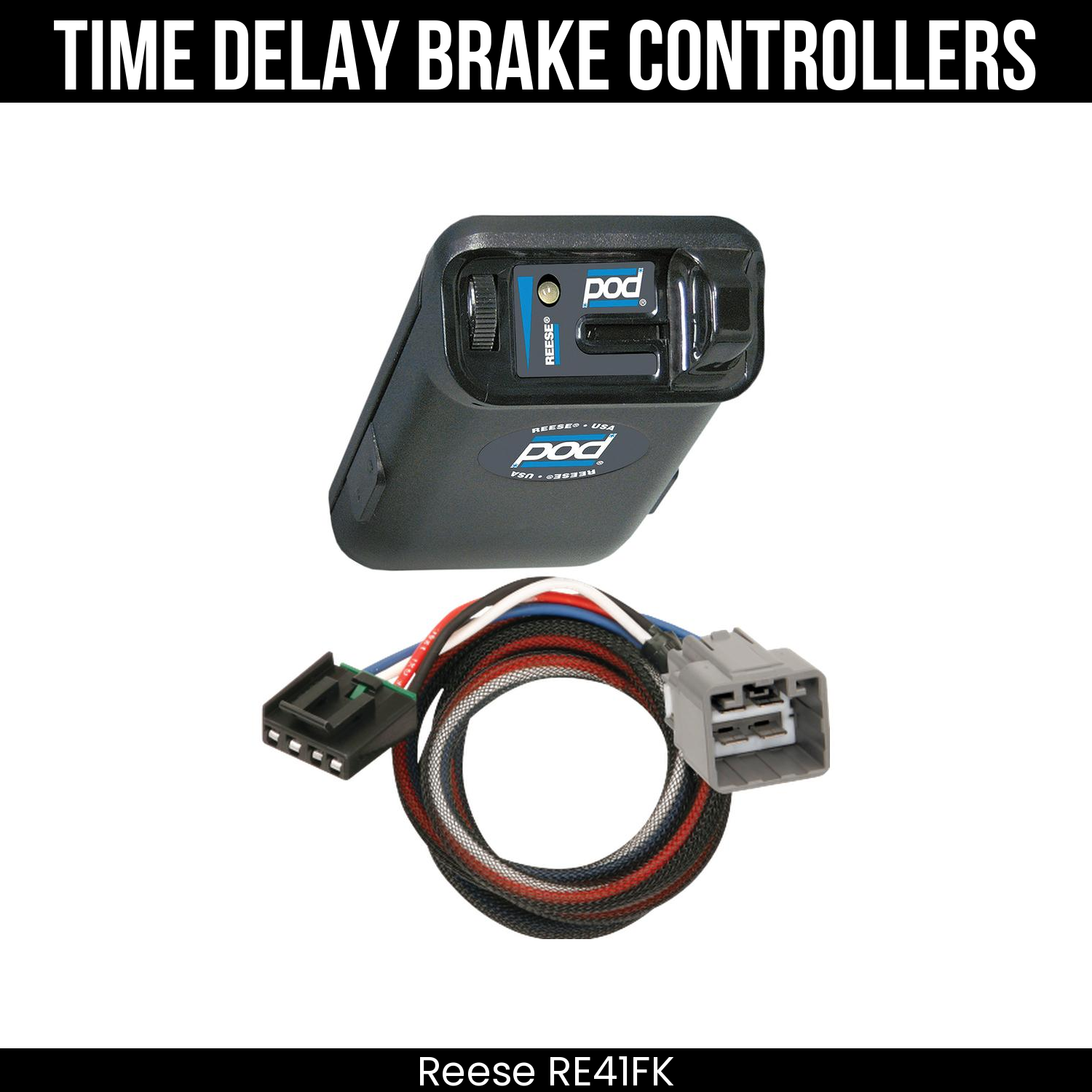 Reese POD Brake Control , Plug Adapter