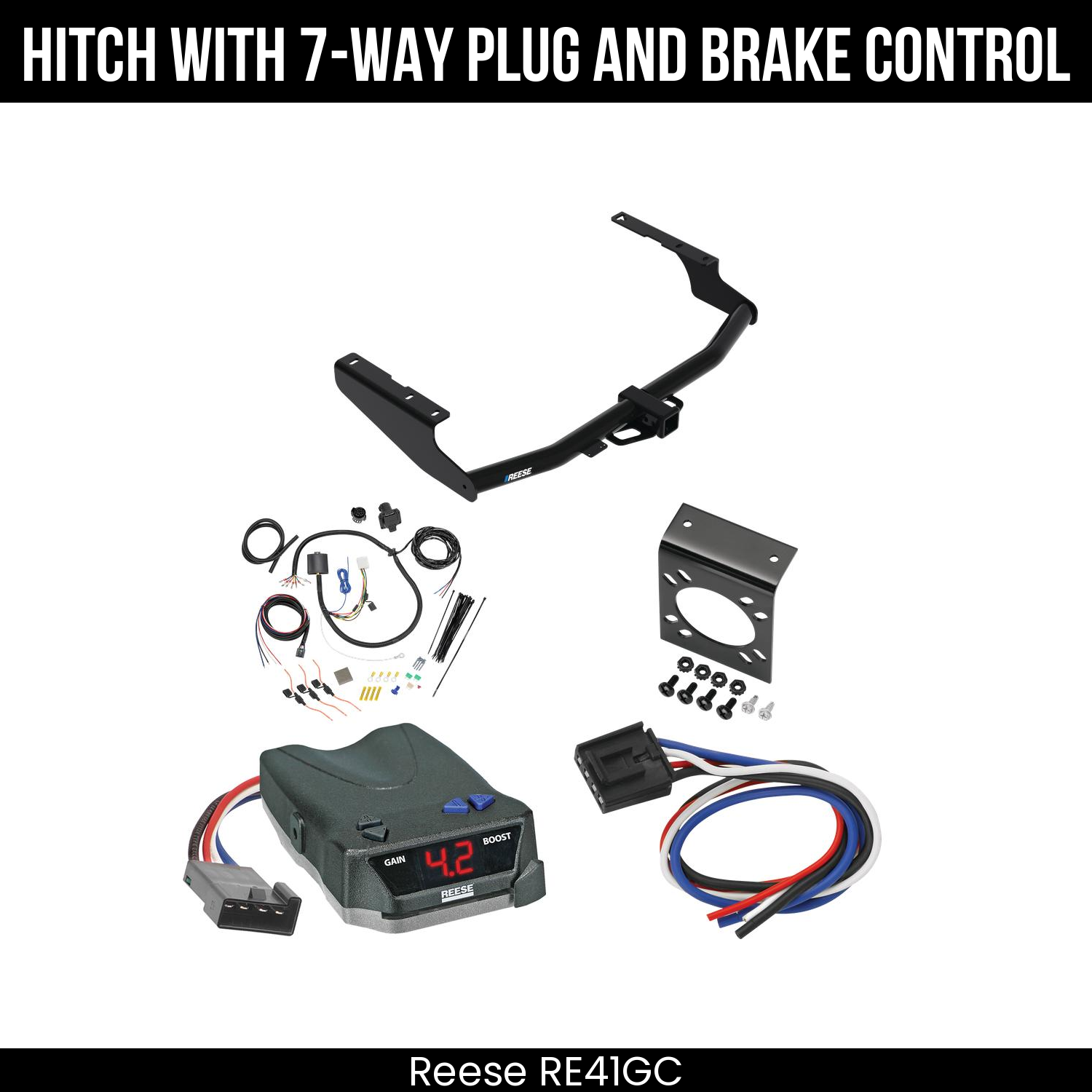 Trailer Hitch , 7-Way , Reese Brake EVN Control