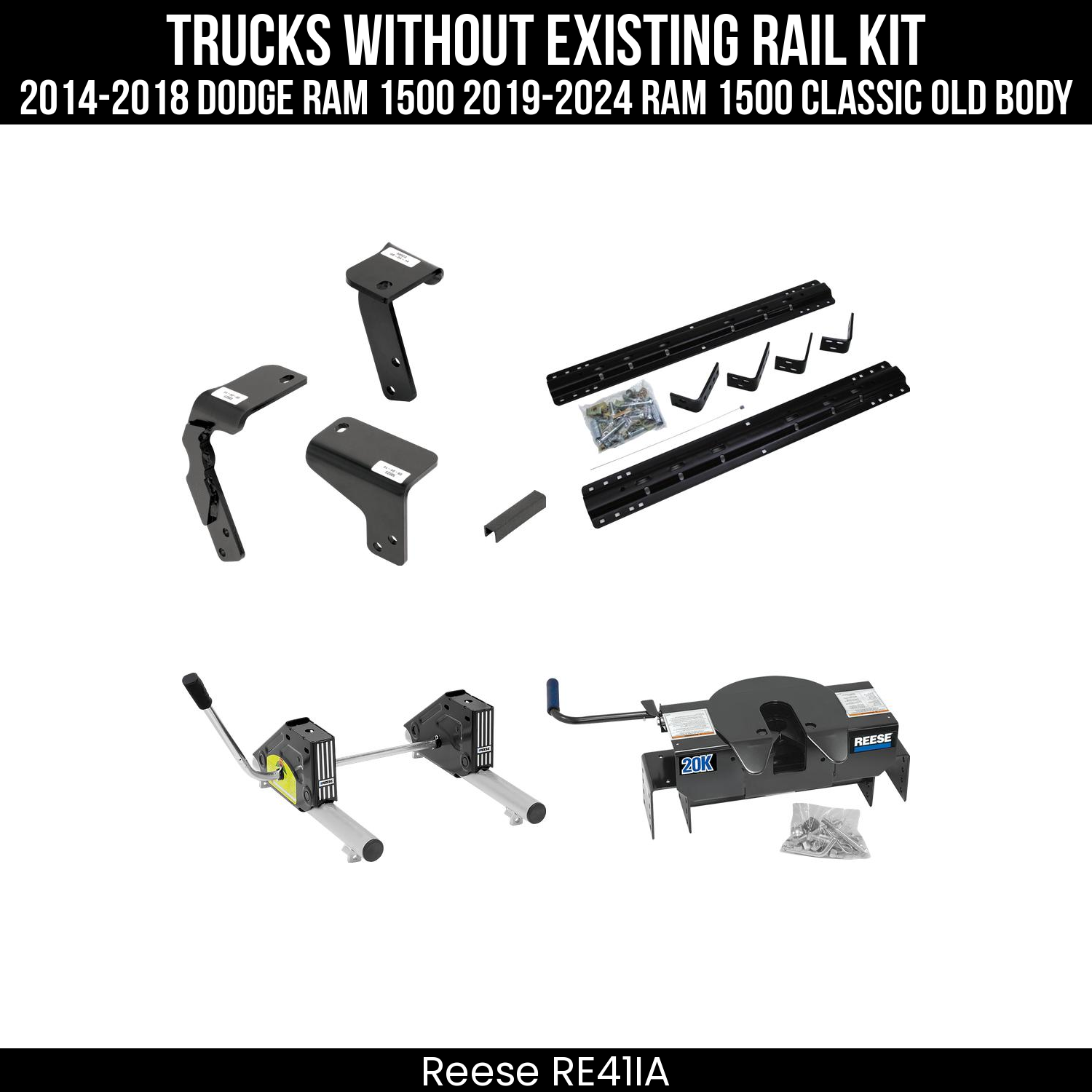 5th Wheel Hitch Bracket Kit,5th Wheel Hitch Mounting Rail & Bracket Kit,5th Wheel Round Tube Slider,5th Wheel Hitch