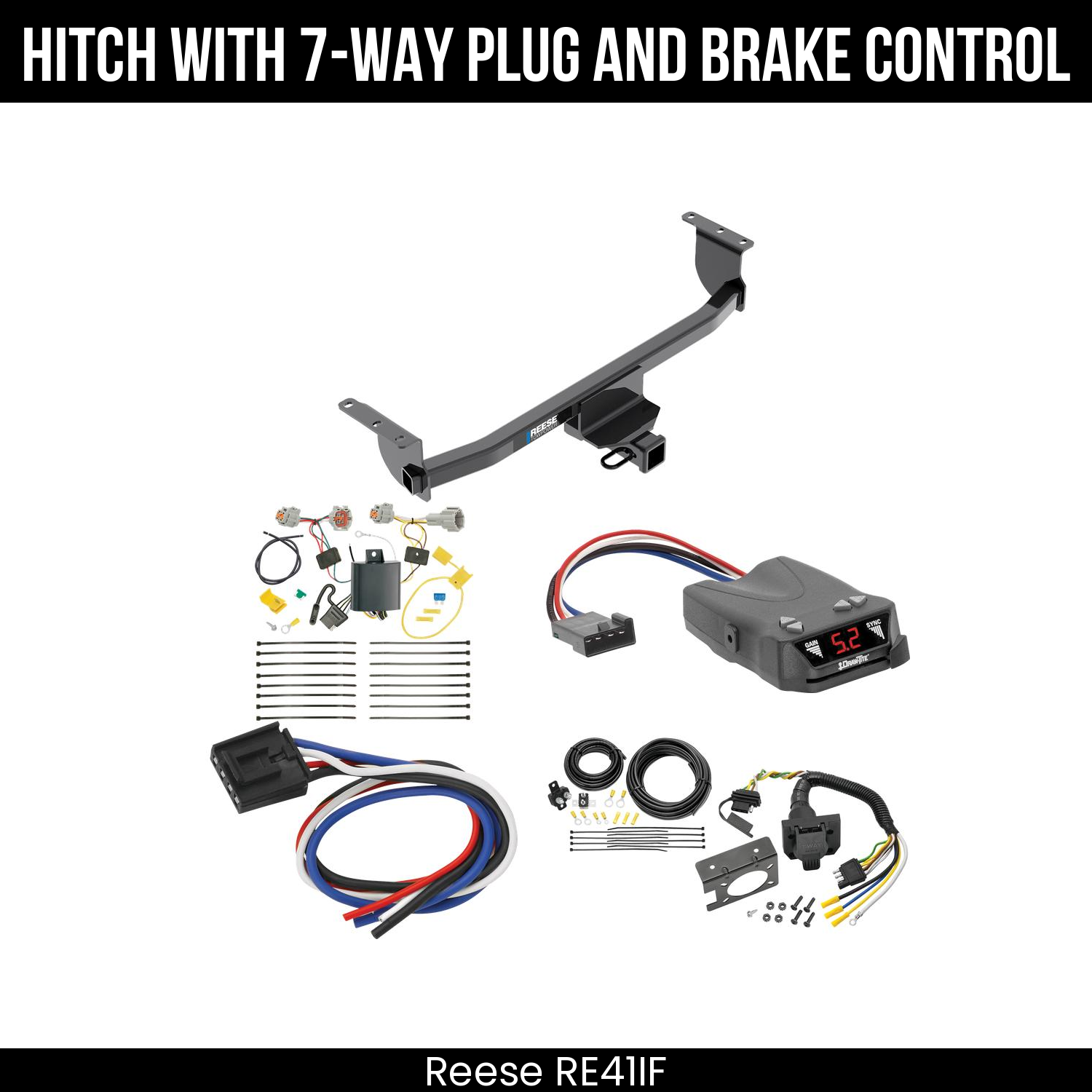 Trailer Hitch , 7-Way , Draw-Tite Activator IV Brake Control