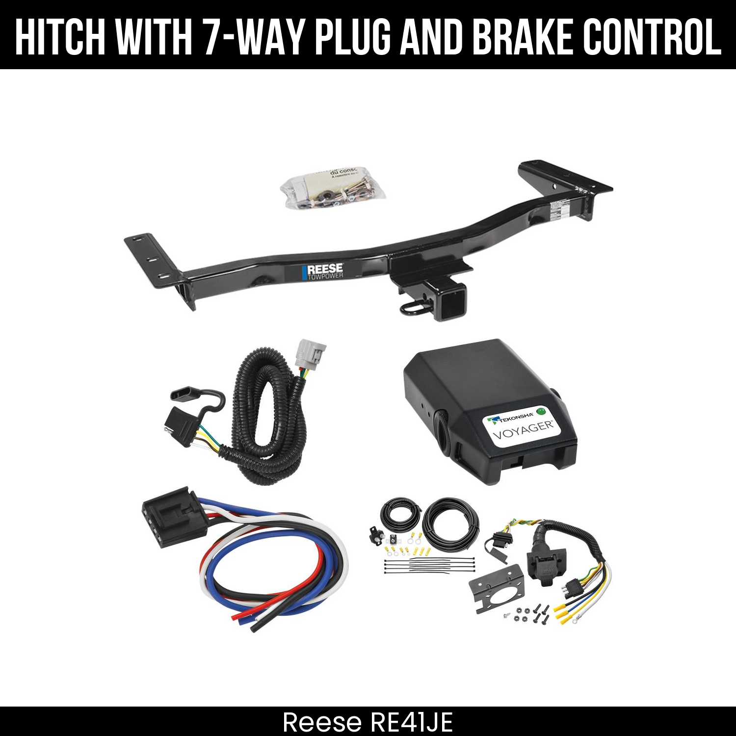 Trailer Hitch , 7-Way , Tekonsha Voyager Brake Control