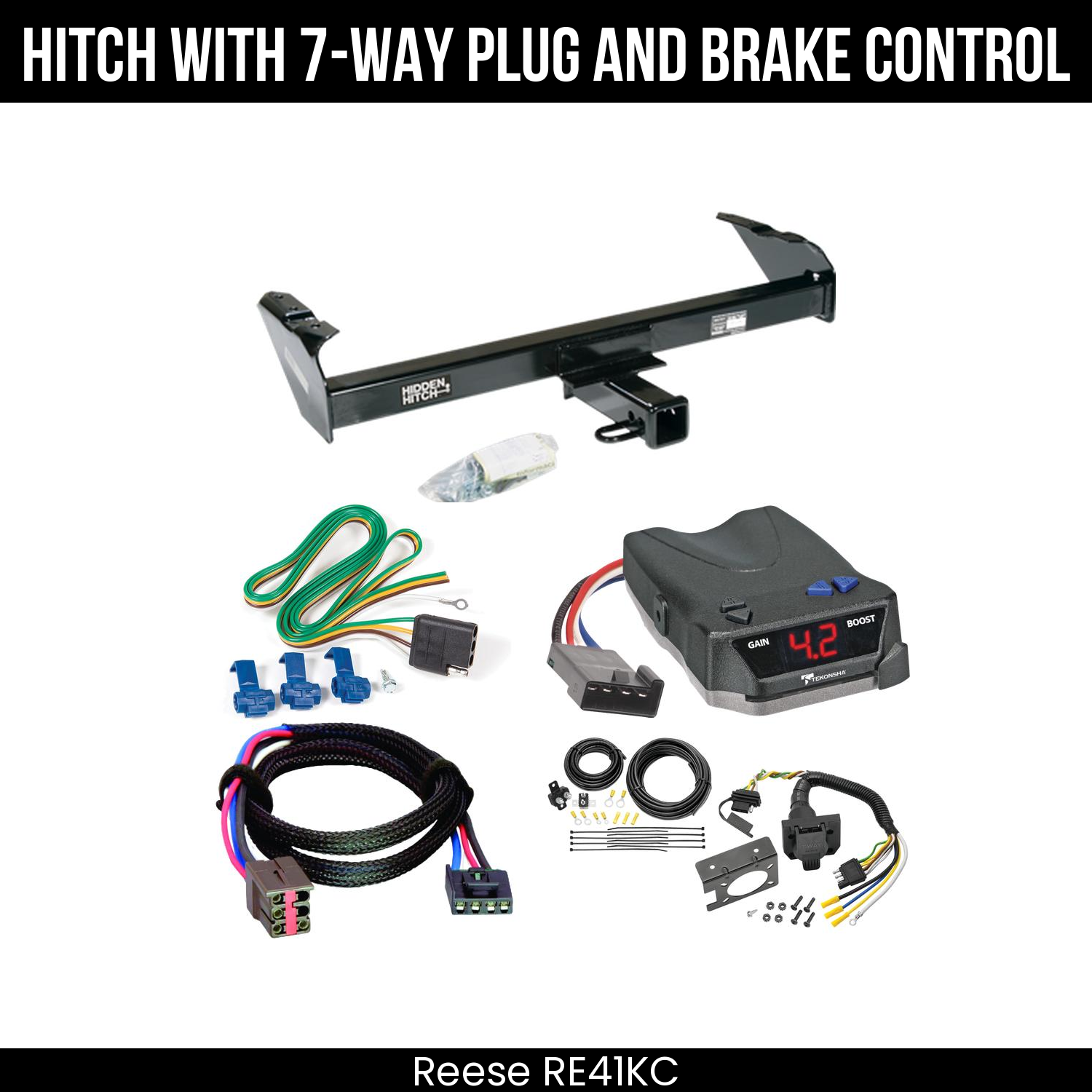 Trailer Hitch , 7-Way , Tekonsha Brake EVN Control