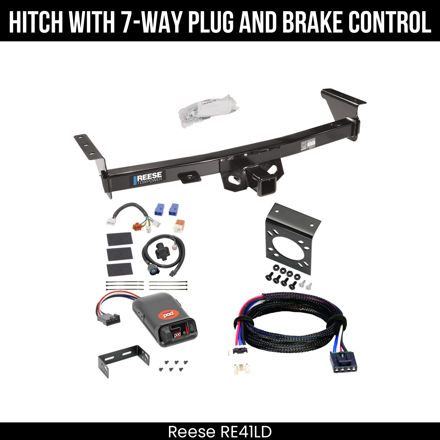 Trailer Hitch , 7-Way , Pro Series POD Brake Control