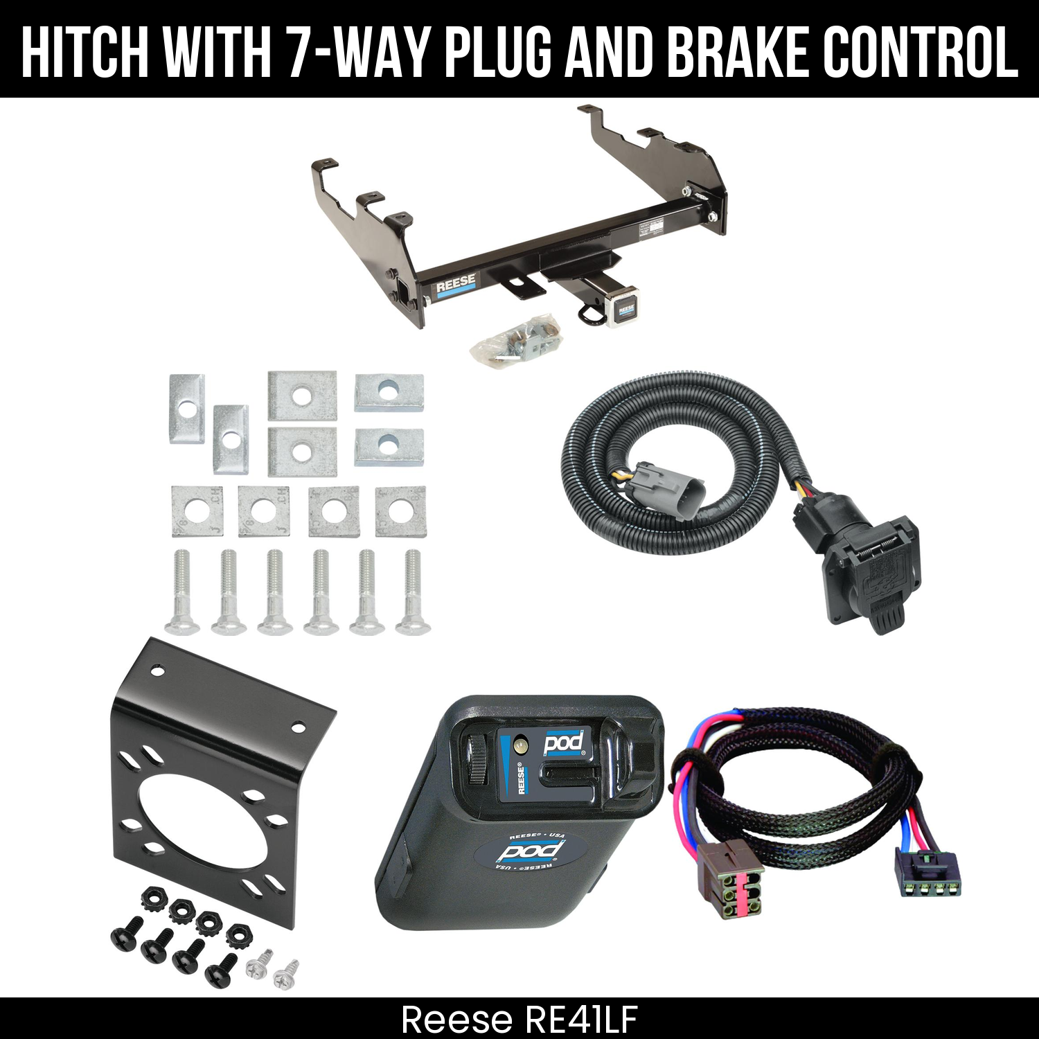 Trailer Hitch , 7-Way , Reese POD Brake Control