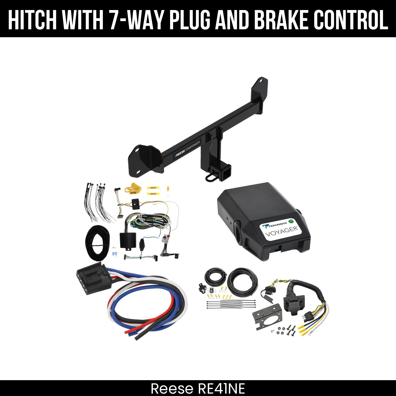 Trailer Hitch , 7-Way , Tekonsha Voyager Brake Control