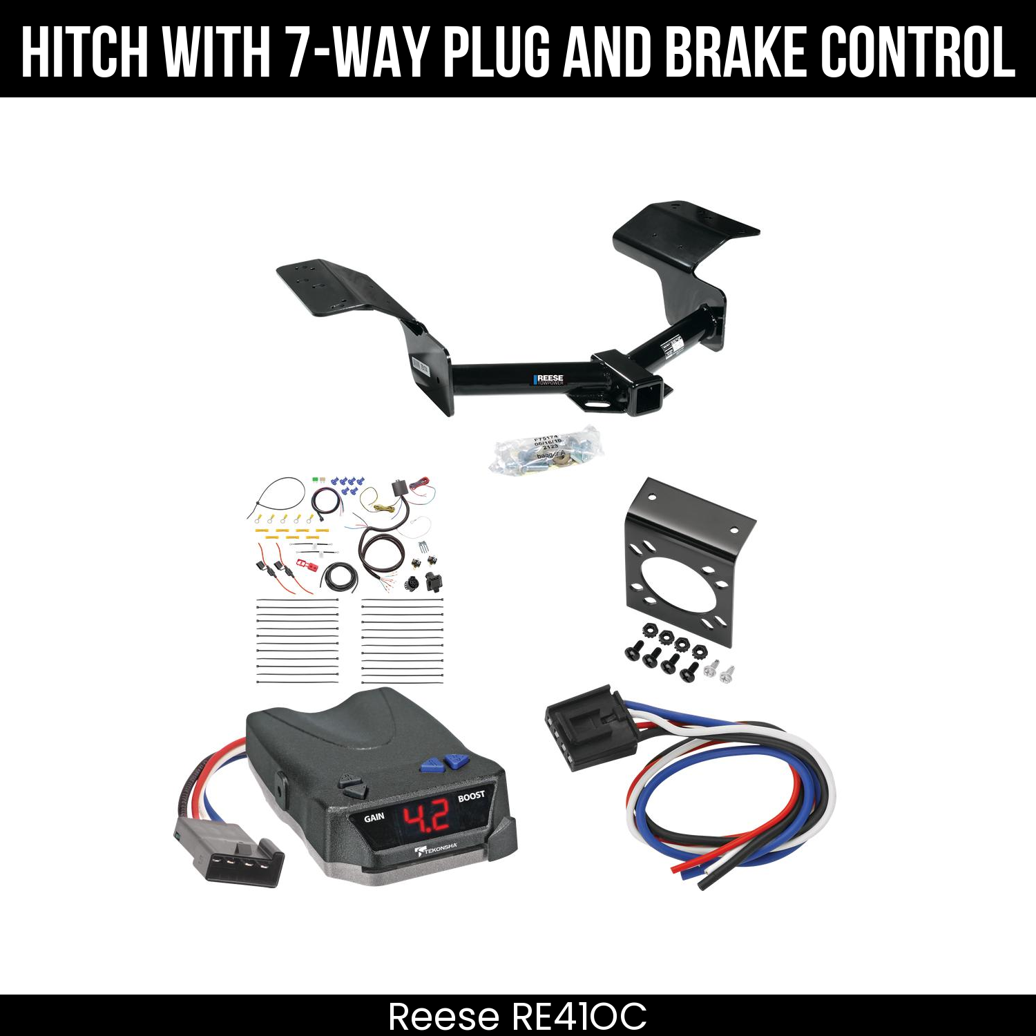 Trailer Hitch , 7-Way , Tekonsha Brake EVN Control