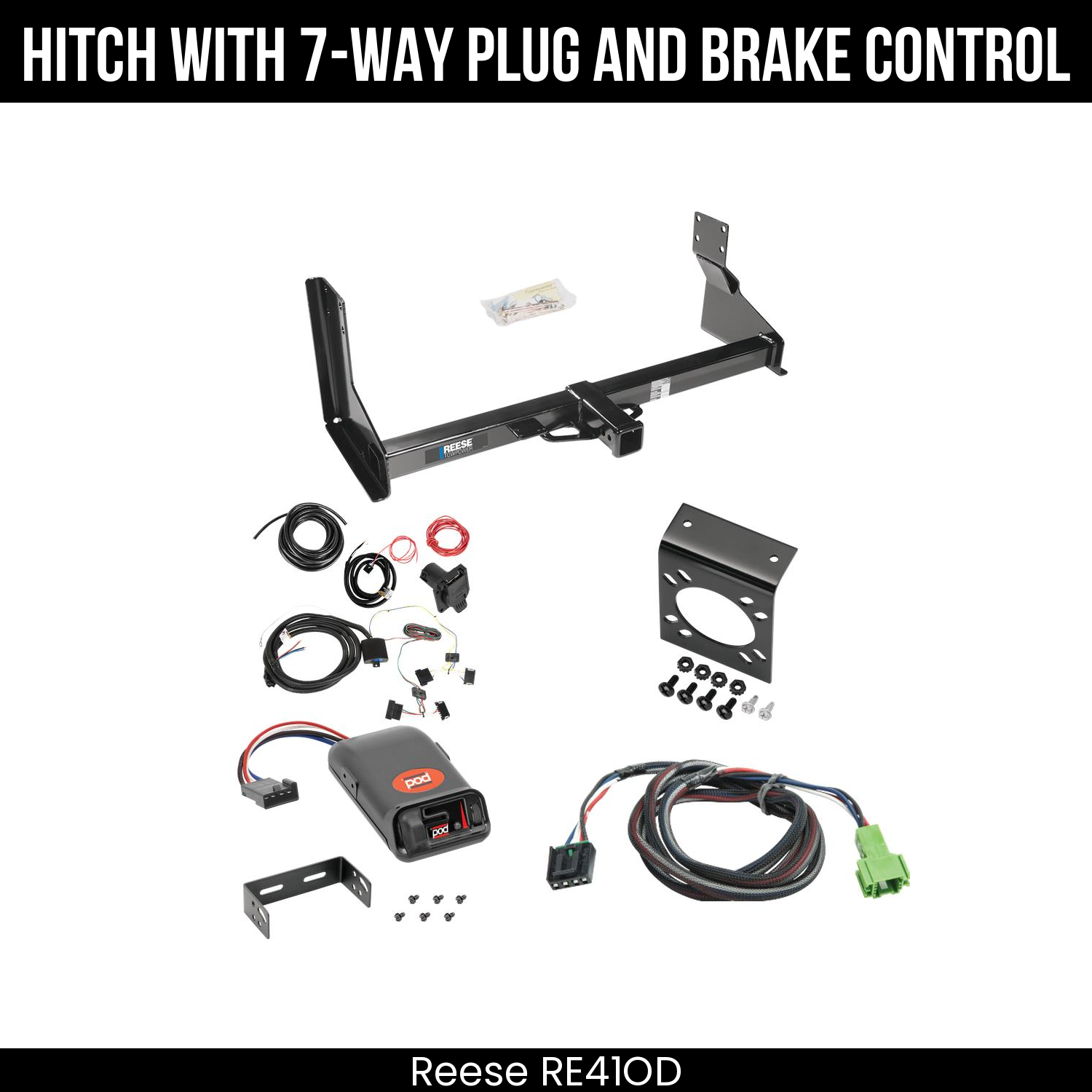 Trailer Hitch , 7-Way , Pro Series POD Brake Control