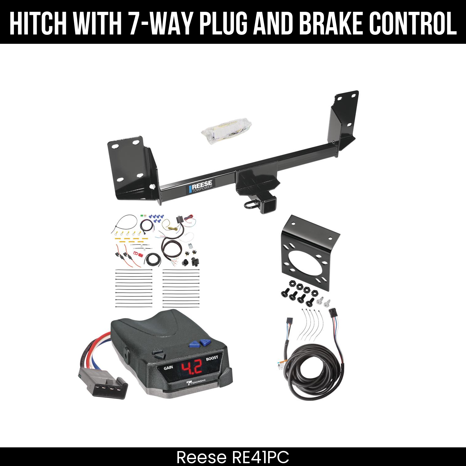 Trailer Hitch , 7-Way , Tekonsha Brake EVN Control