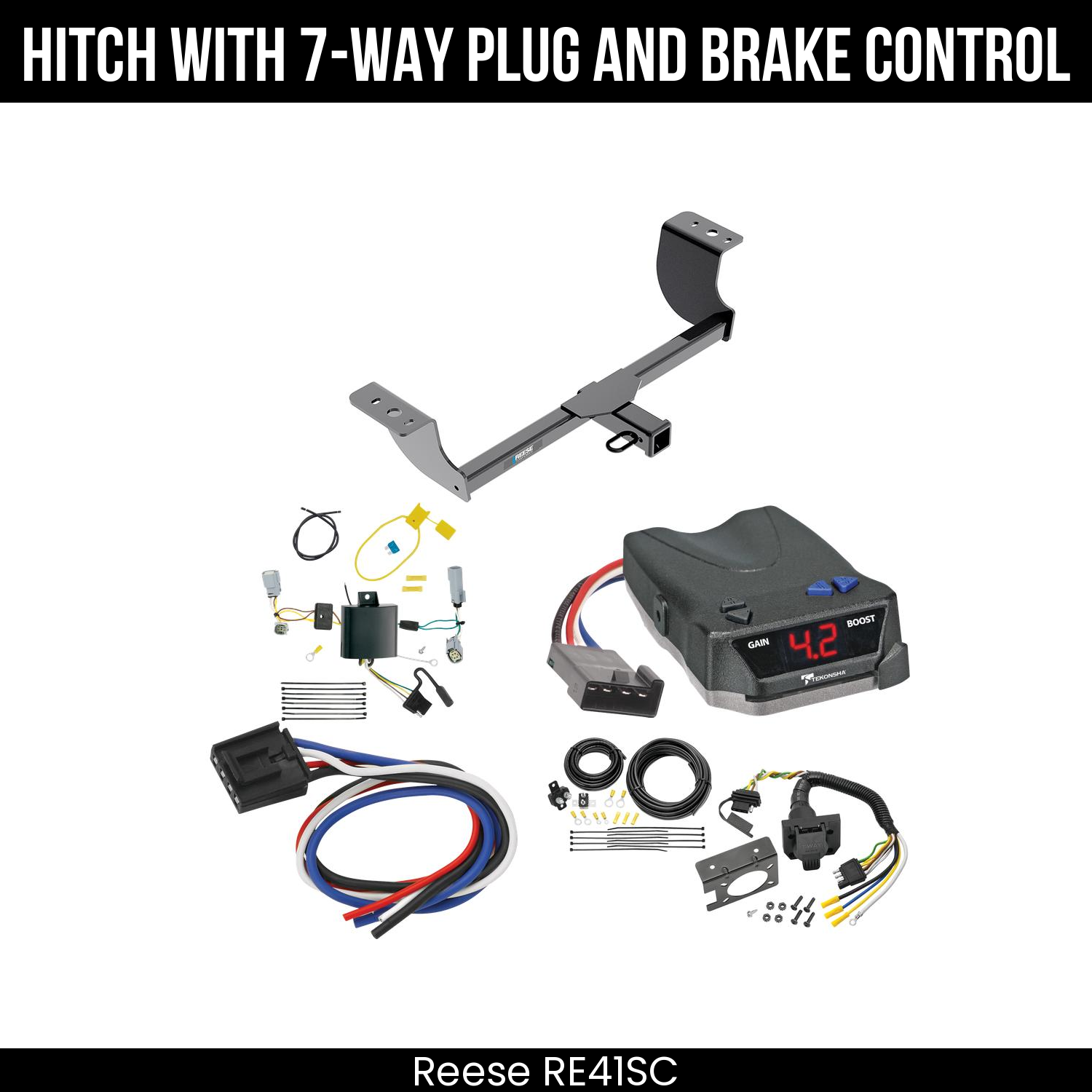 Trailer Hitch , 7-Way , Tekonsha Brake EVN Control
