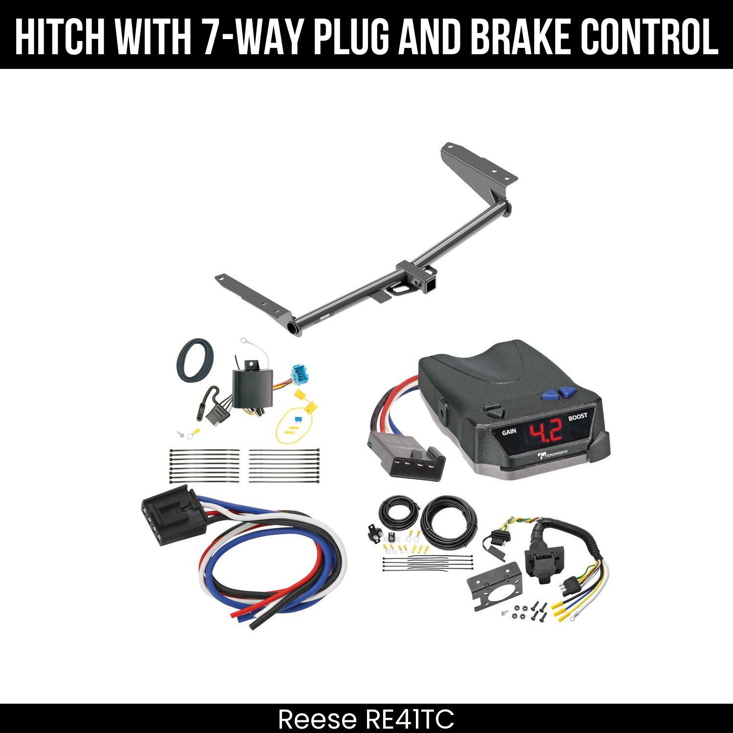 Trailer Hitch , 7-Way , Tekonsha Brake EVN Control