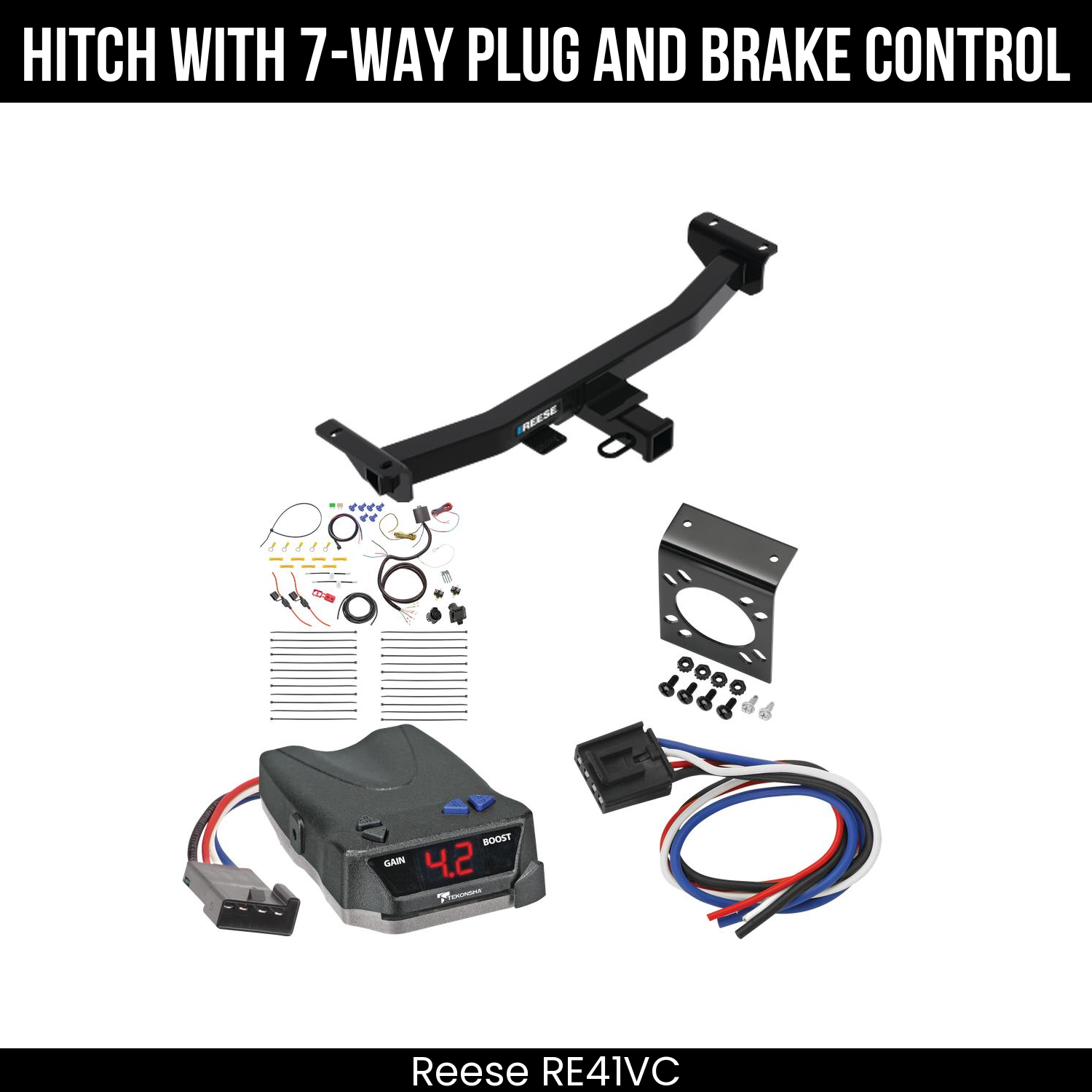 Trailer Hitch , 7-Way , Tekonsha Brake EVN Control