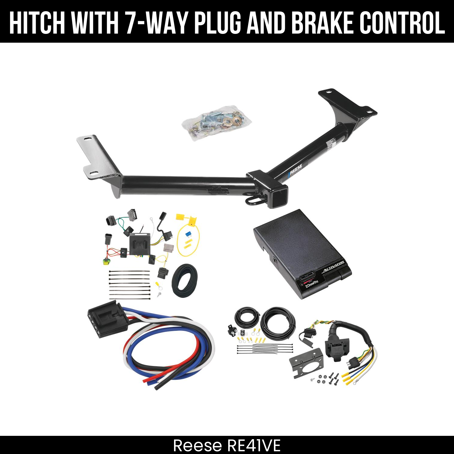 Trailer Hitch , 7-Way , Draw-Tite Activator Brake Control