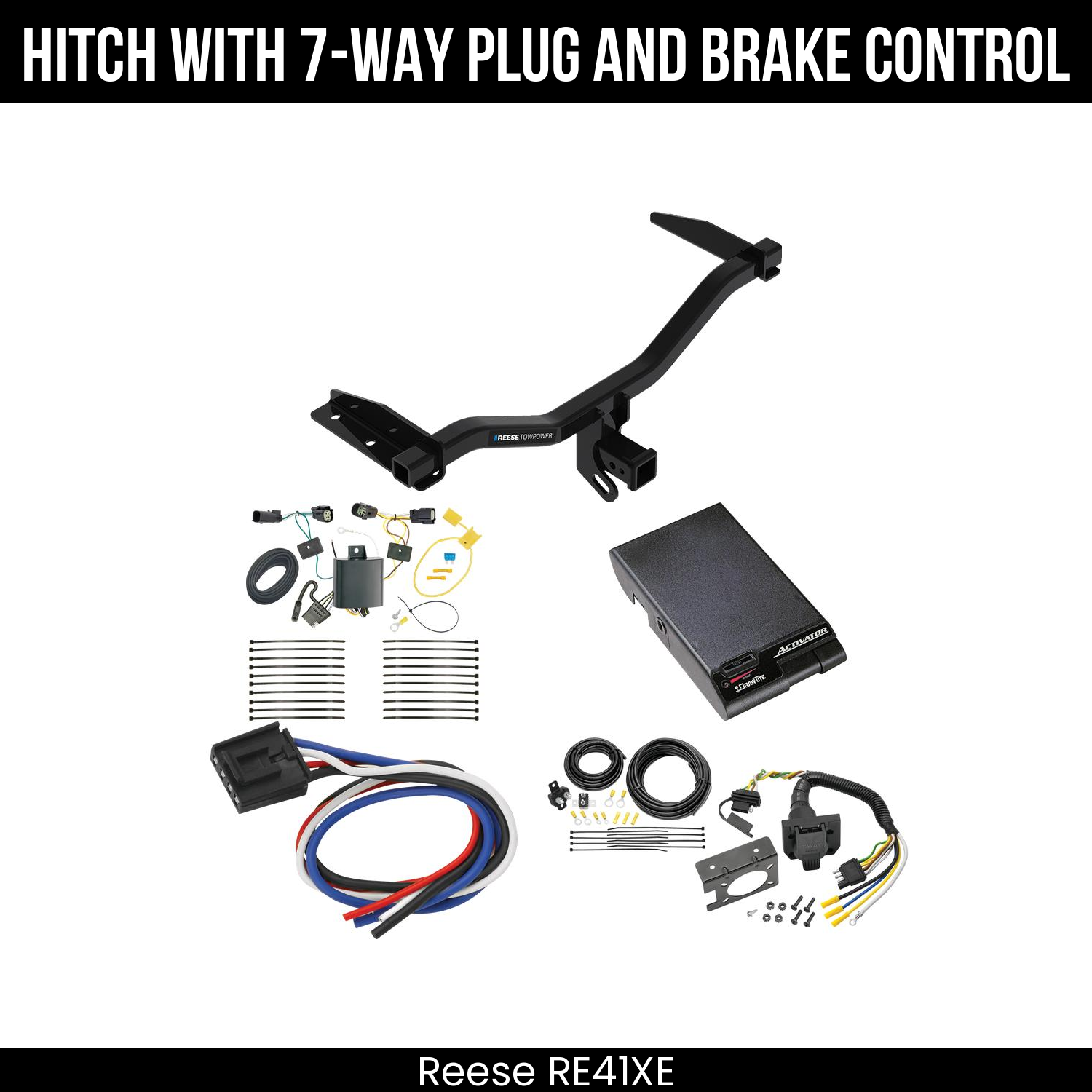 Trailer Hitch , 7-Way , Draw-Tite Activator Brake Control
