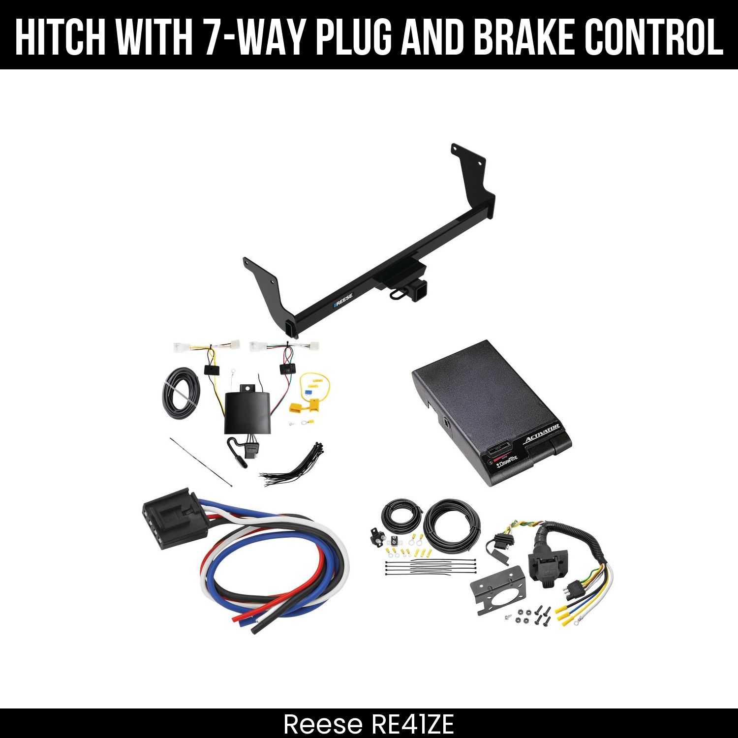 Trailer Hitch , 7-Way , Draw-Tite Activator Brake Control