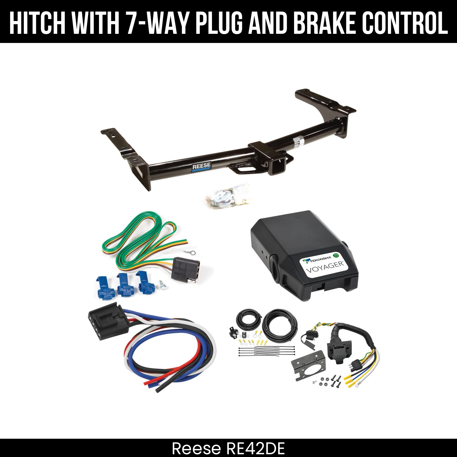 Trailer Hitch , 7-Way , Tekonsha Voyager Brake Control