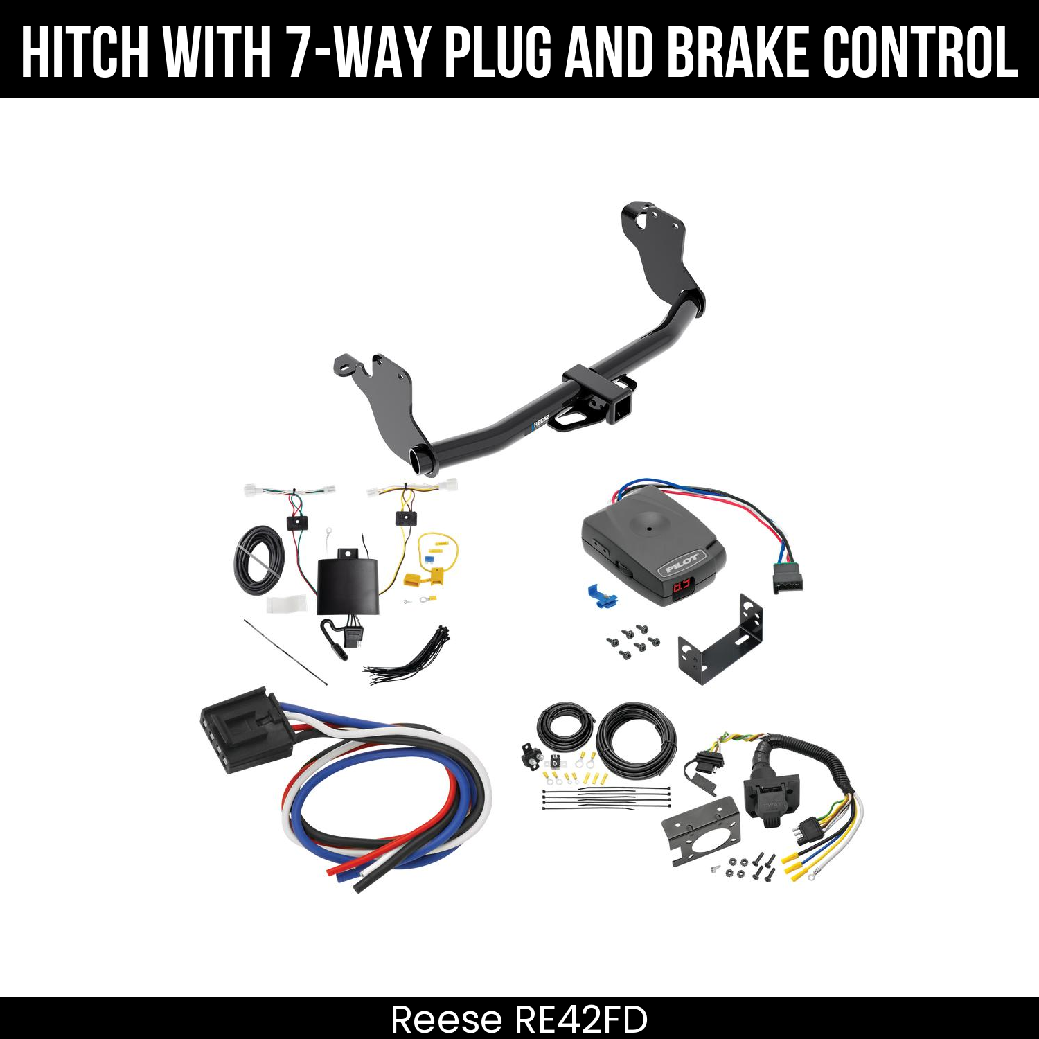Trailer Hitch , 7-Way , Pro Series Pilot Brake Control