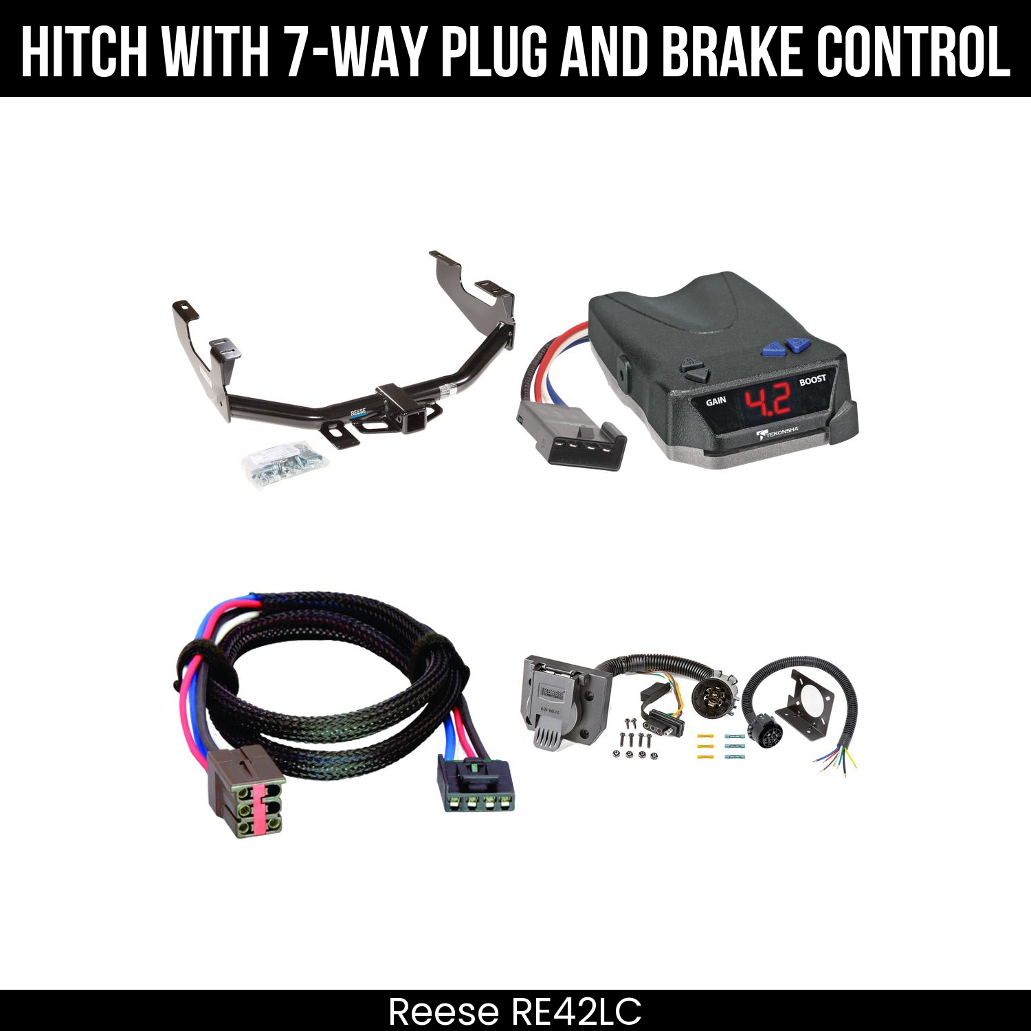 Trailer Hitch , 7-Way , Tekonsha Brake EVN Control