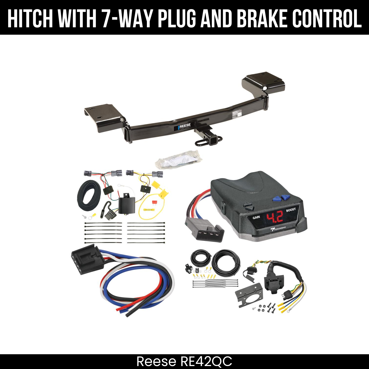Trailer Hitch , 7-Way , Tekonsha Brake EVN Control