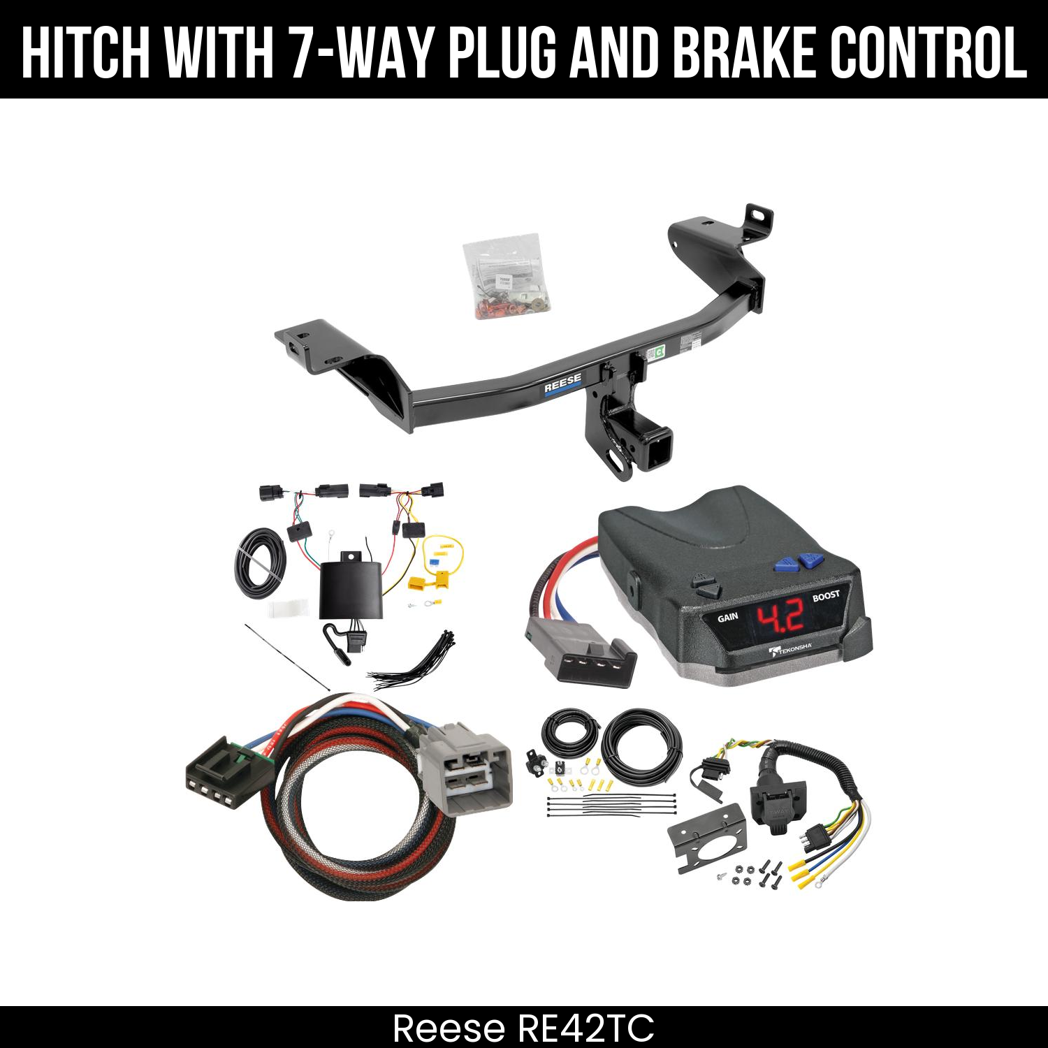 Trailer Hitch , 7-Way , Tekonsha Brake EVN Control