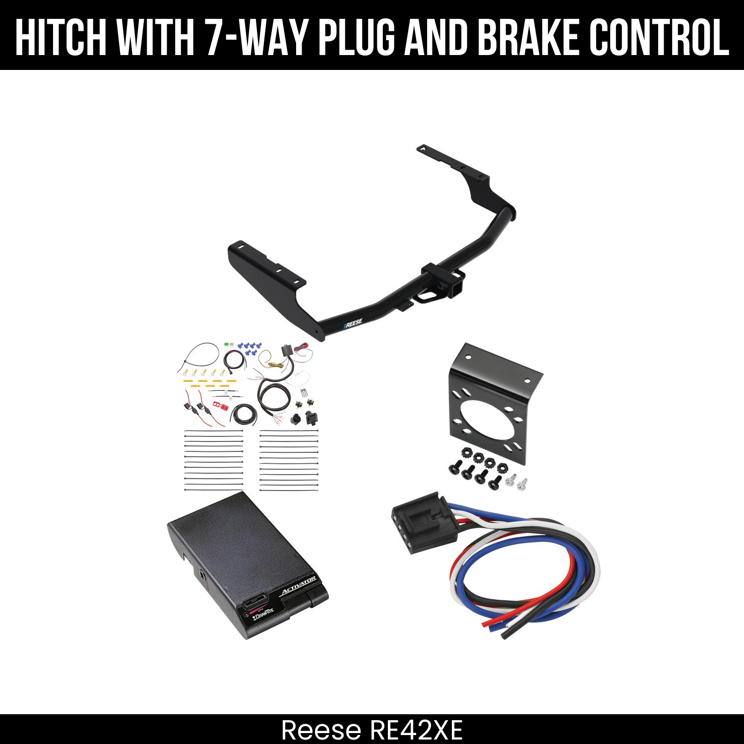 Trailer Hitch , 7-Way , Draw-Tite Activator Brake Control