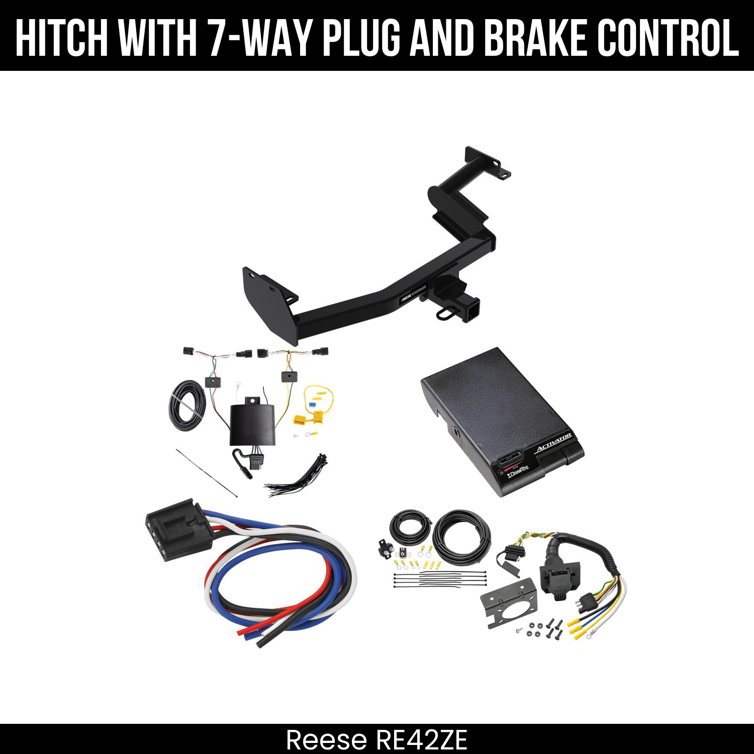 Trailer Hitch , 7-Way , Draw-Tite Activator Brake Control