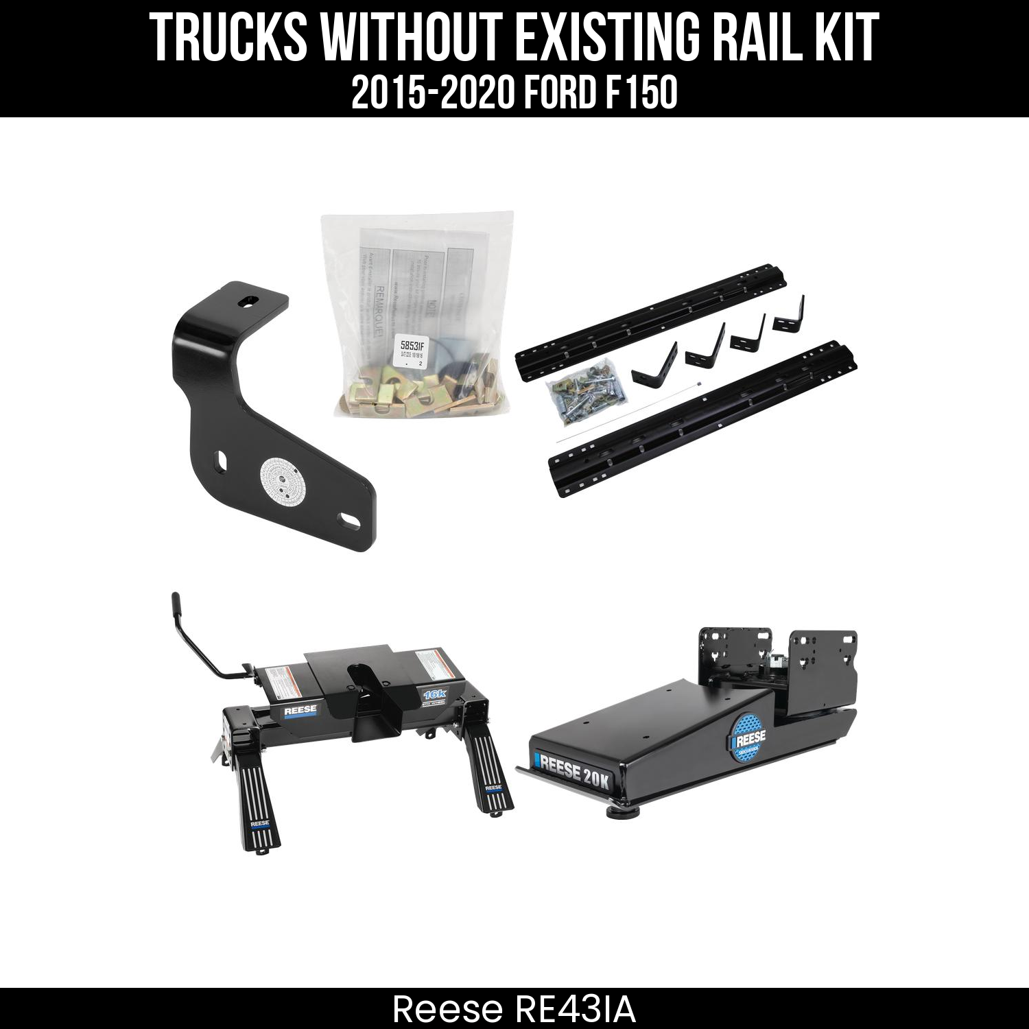 5th Wheel Hitch Bracket Kit,5th Wheel Hitch Mounting Rail & Bracket Kit,Replacement 5th Wheel Head,Replacement 5th Wheel Legs,Sidewinder 5th Wheel Pin Box