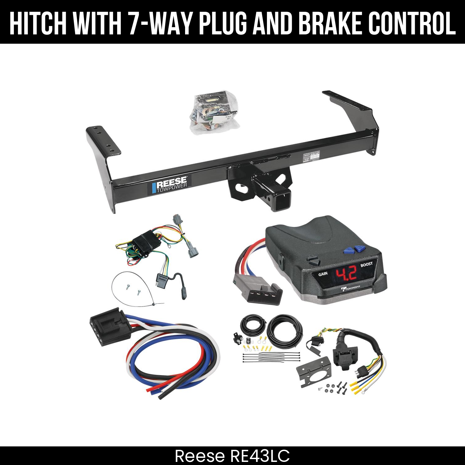 Trailer Hitch , 7-Way , Tekonsha Brake EVN Control