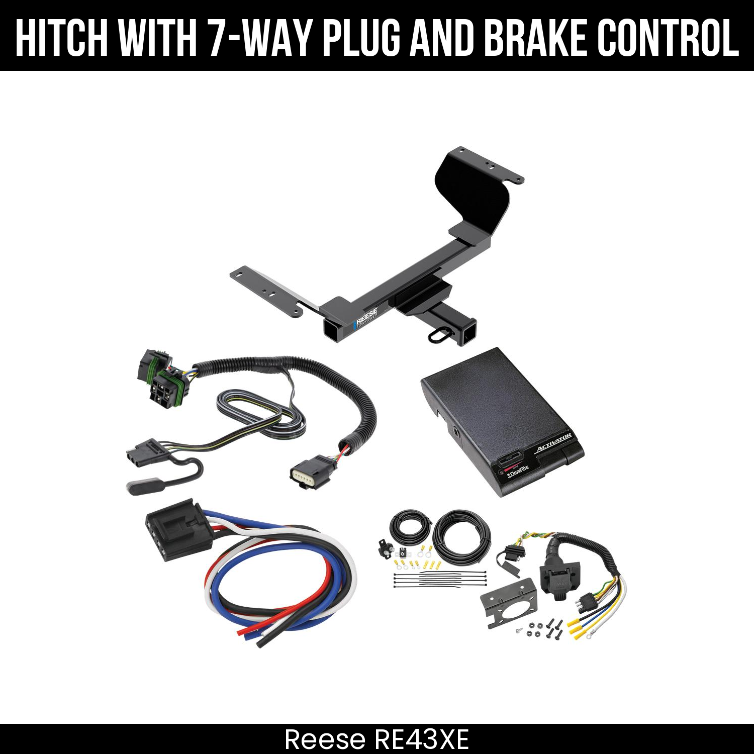 Trailer Hitch , 7-Way , Draw-Tite Activator Brake Control