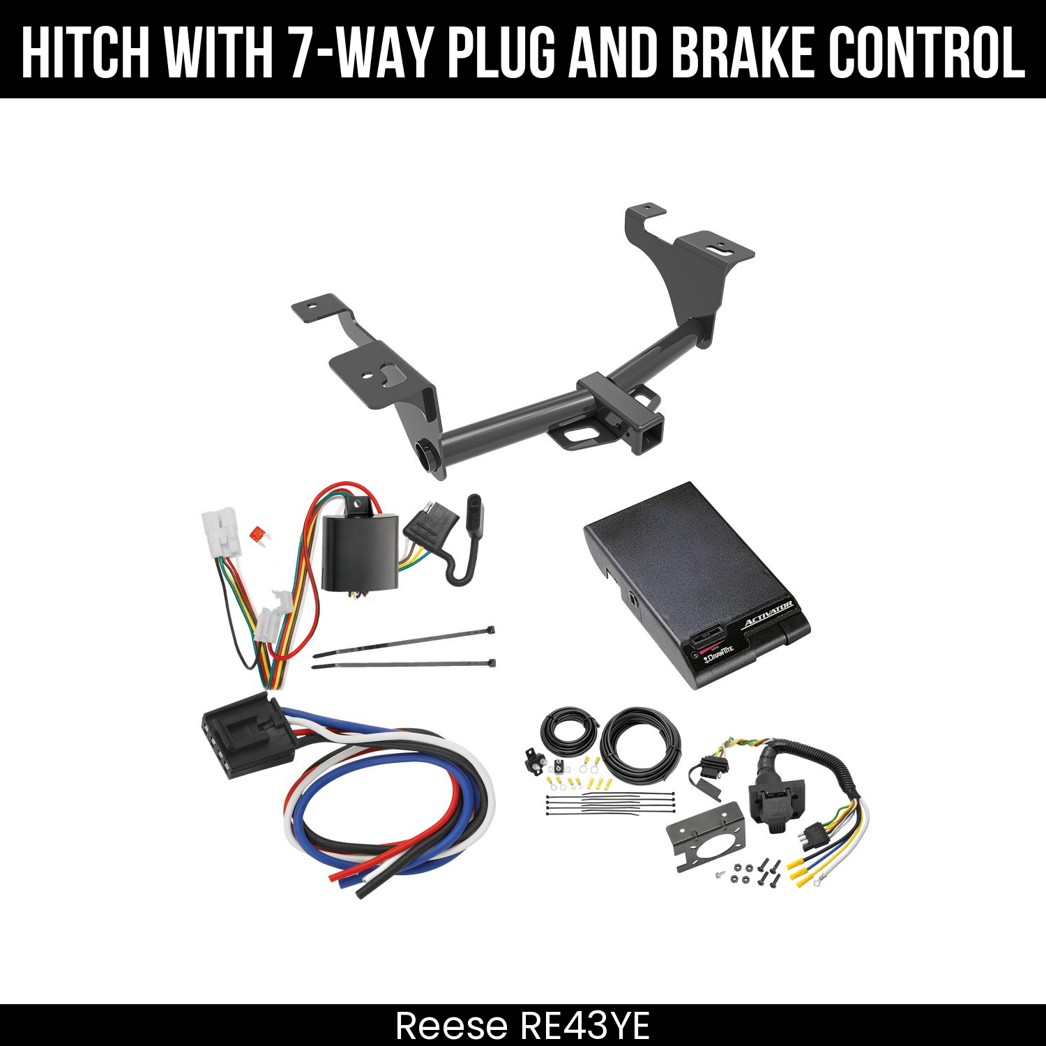 Trailer Hitch , 7-Way , Draw-Tite Activator Brake Control