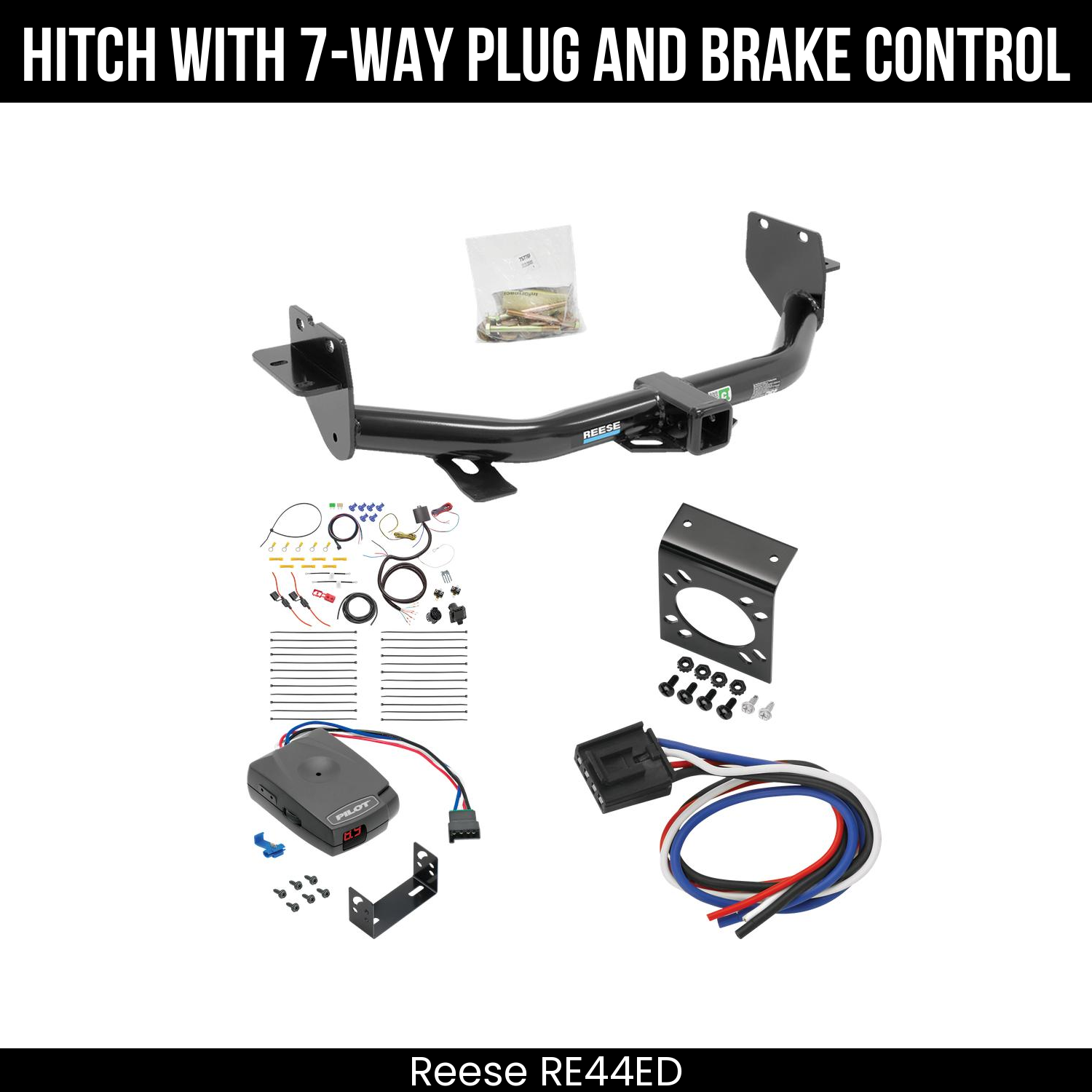 Trailer Hitch , 7-Way , Pro Series Pilot Brake Control