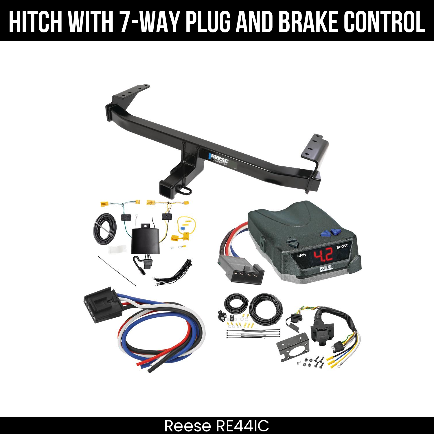 Trailer Hitch , 7-Way , Reese Brake EVN Control