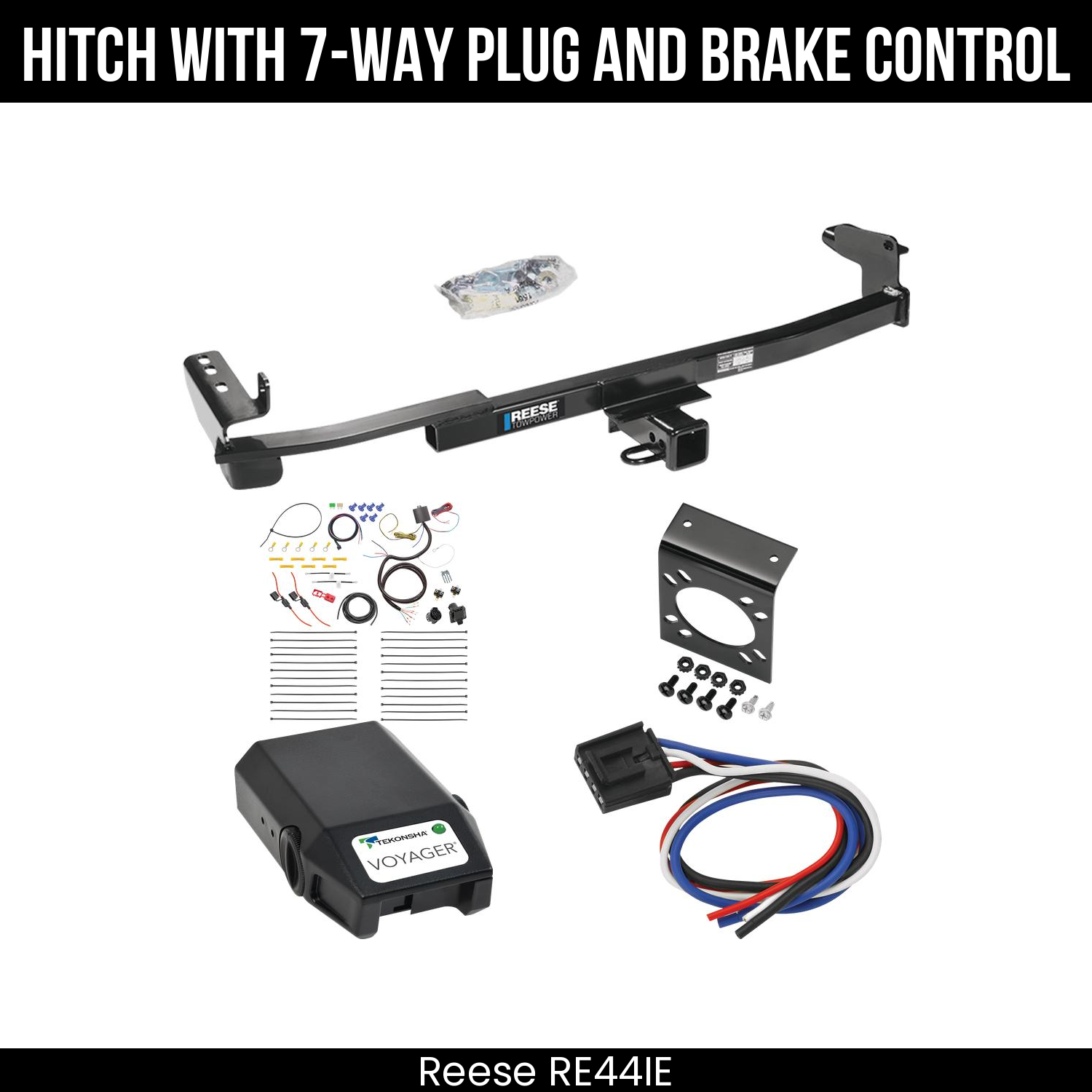 Trailer Hitch , 7-Way , Tekonsha Voyager Brake Control