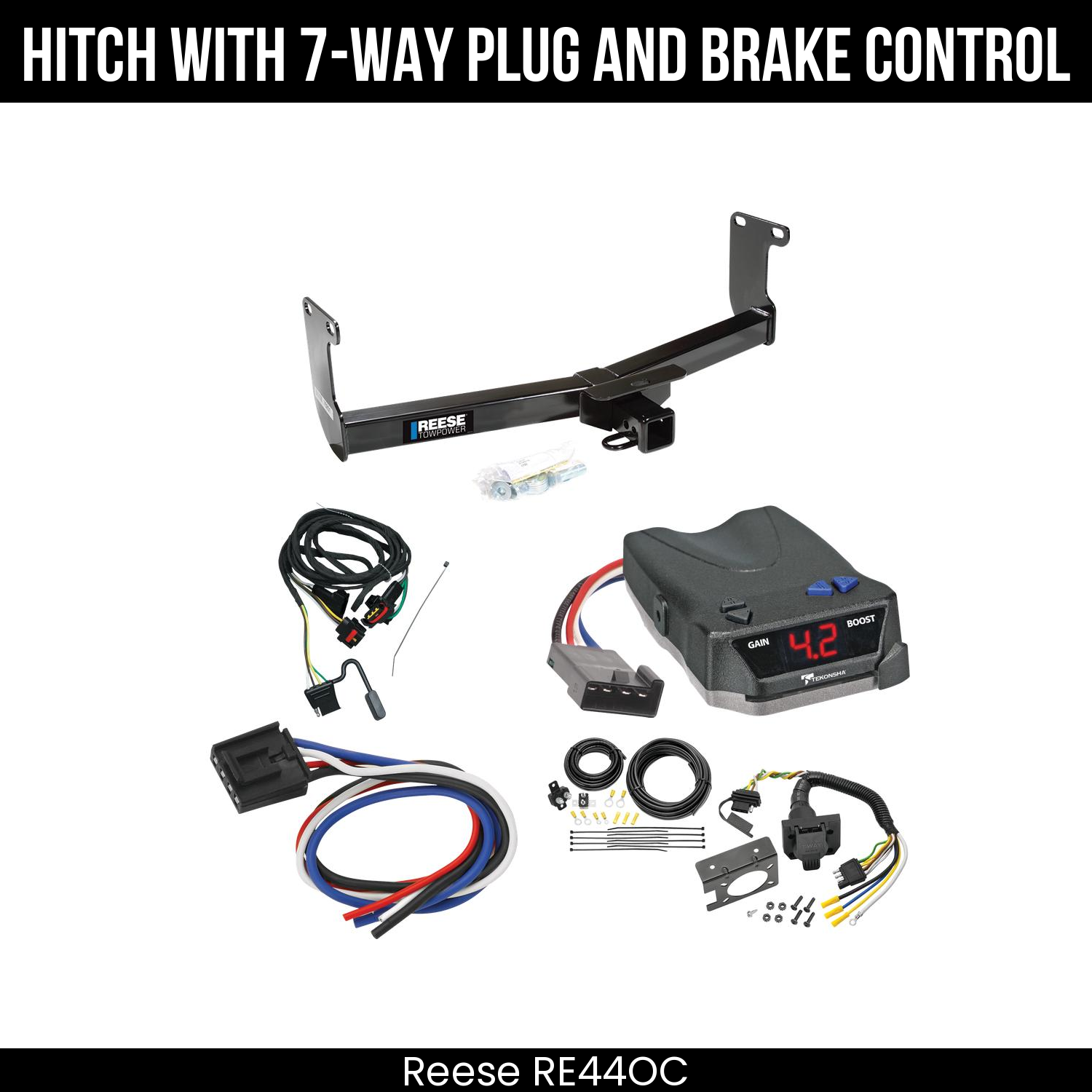 Trailer Hitch , 7-Way , Tekonsha Brake EVN Control