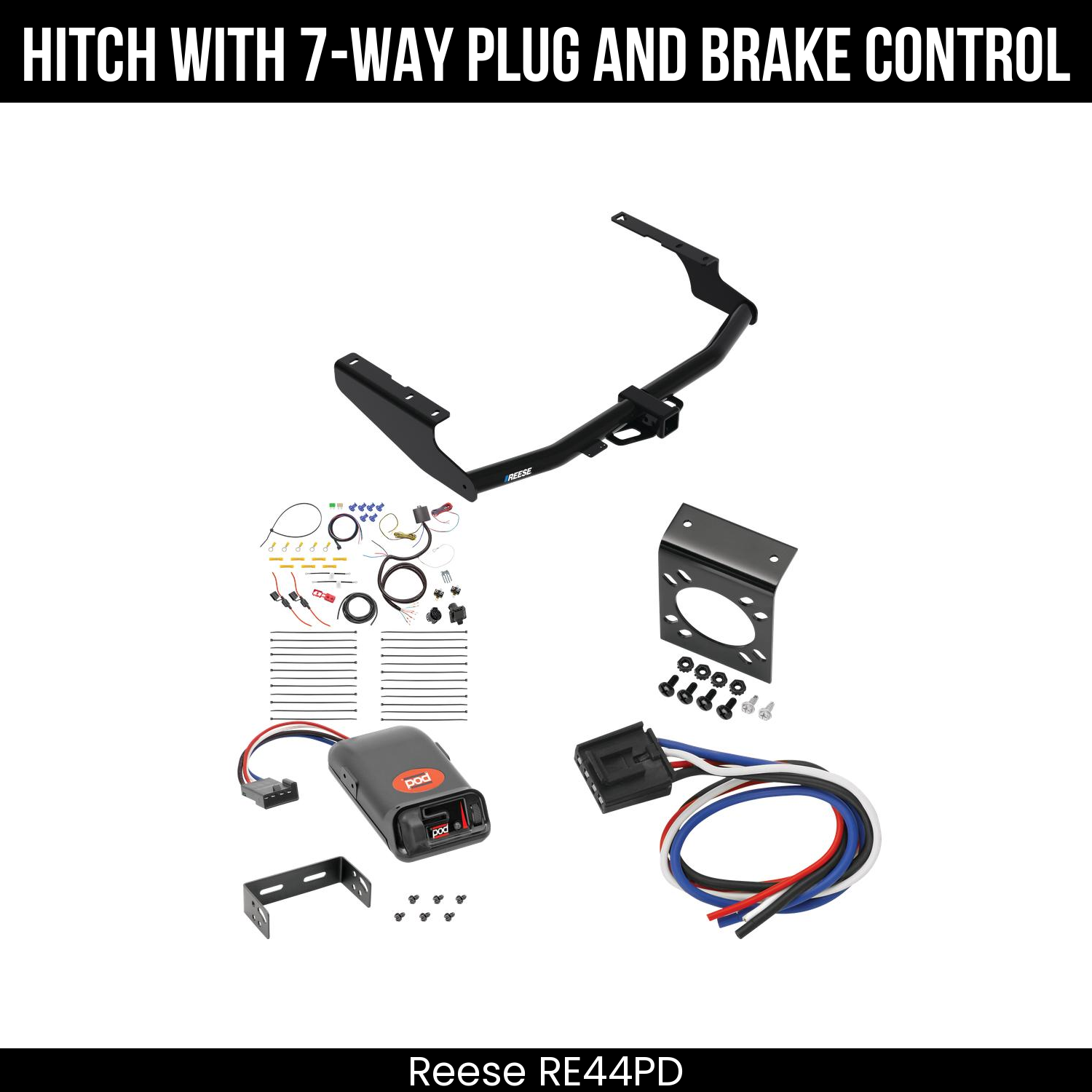 Trailer Hitch , 7-Way , Pro Series POD Brake Control