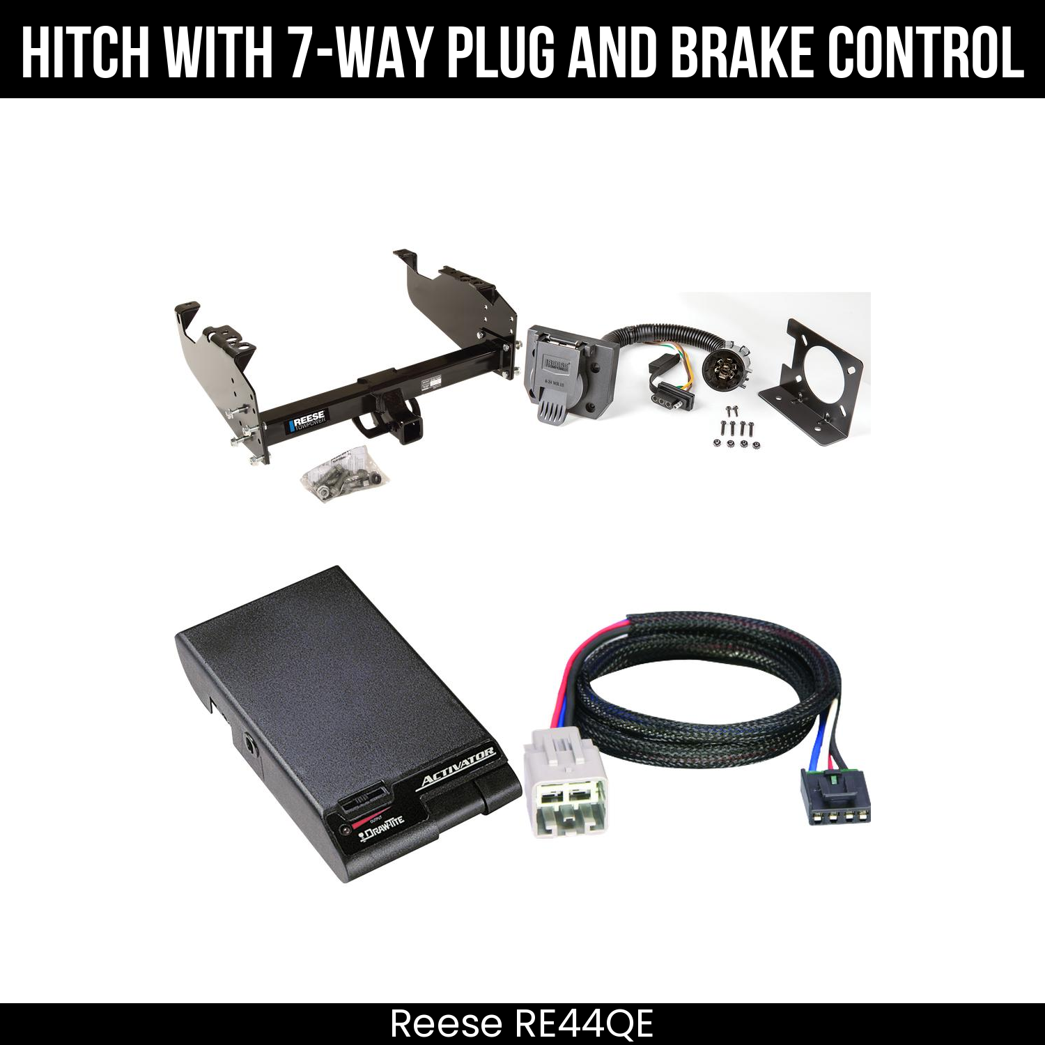 Trailer Hitch , 7-Way , Draw-Tite Activator Brake Control