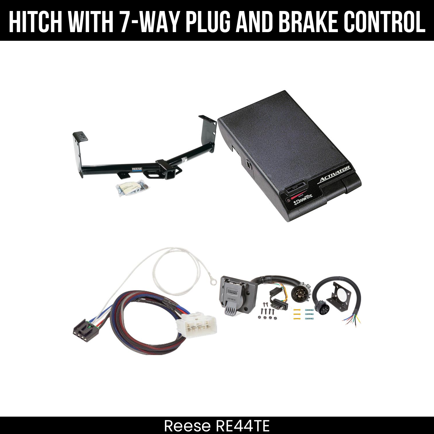 Trailer Hitch , 7-Way , Draw-Tite Activator Brake Control
