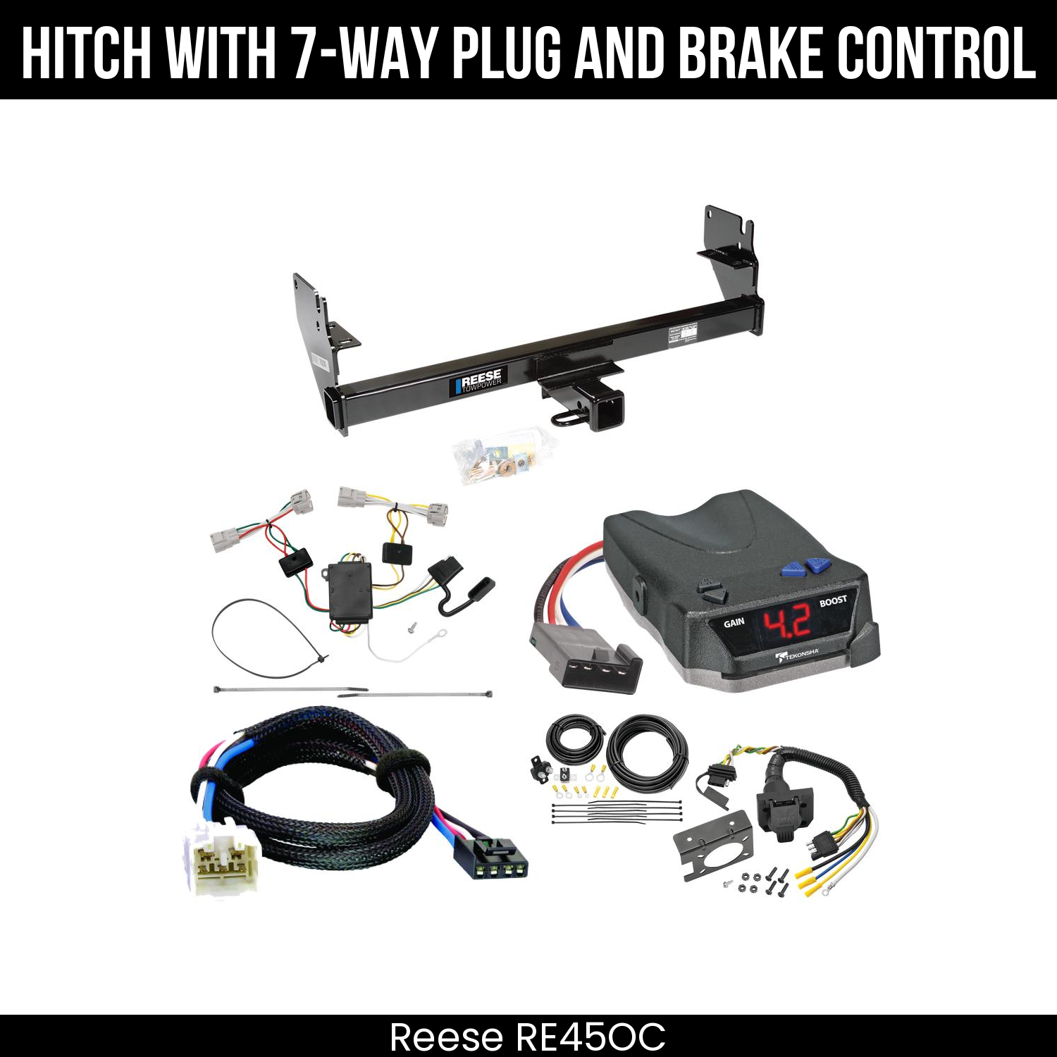 Trailer Hitch , 7-Way , Tekonsha Brake EVN Control