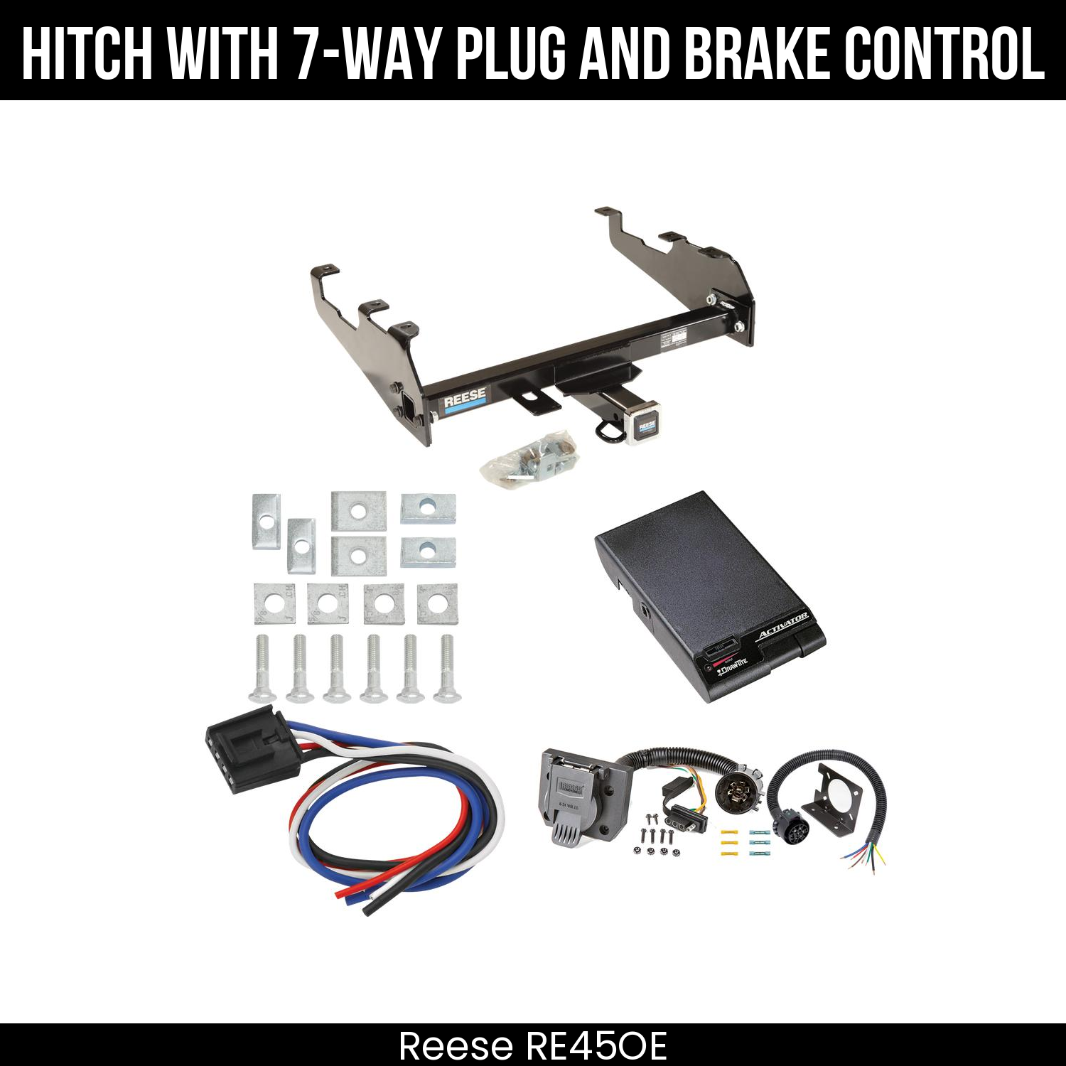 Trailer Hitch , 7-Way , Draw-Tite Activator Brake Control