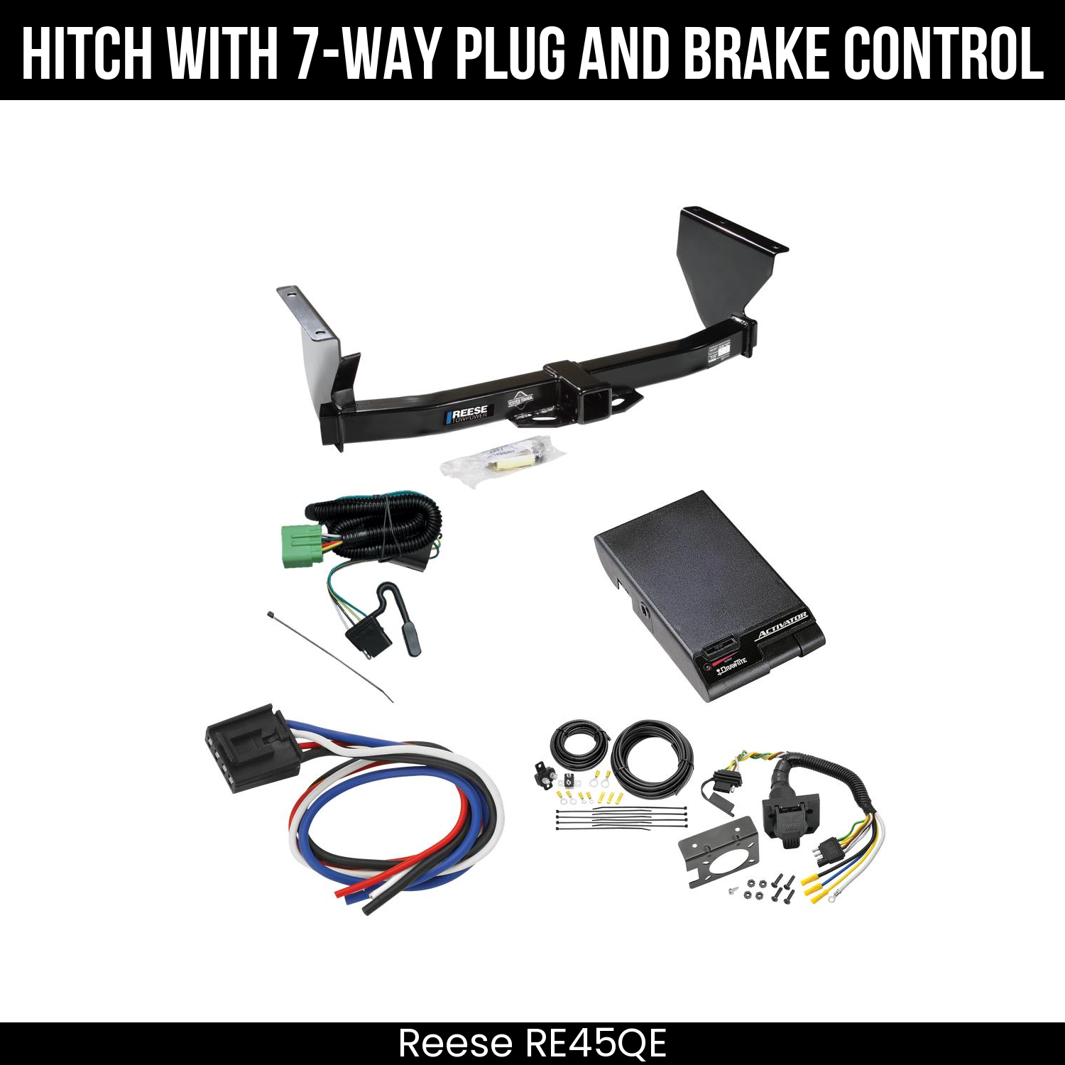 Trailer Hitch , 7-Way , Draw-Tite Activator Brake Control