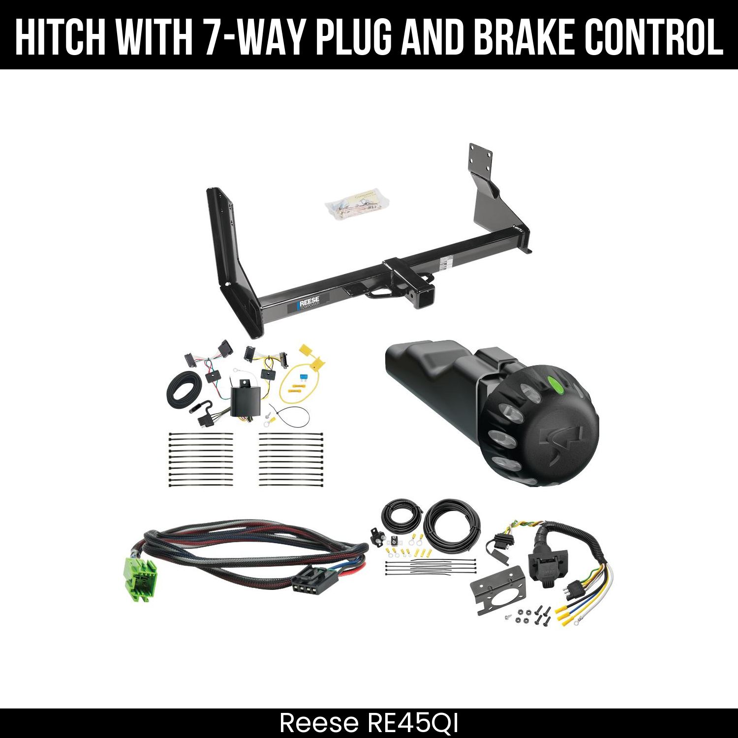 Trailer Hitch , 7-Way , Tekonsha Voyager iD Smart Brake Control
