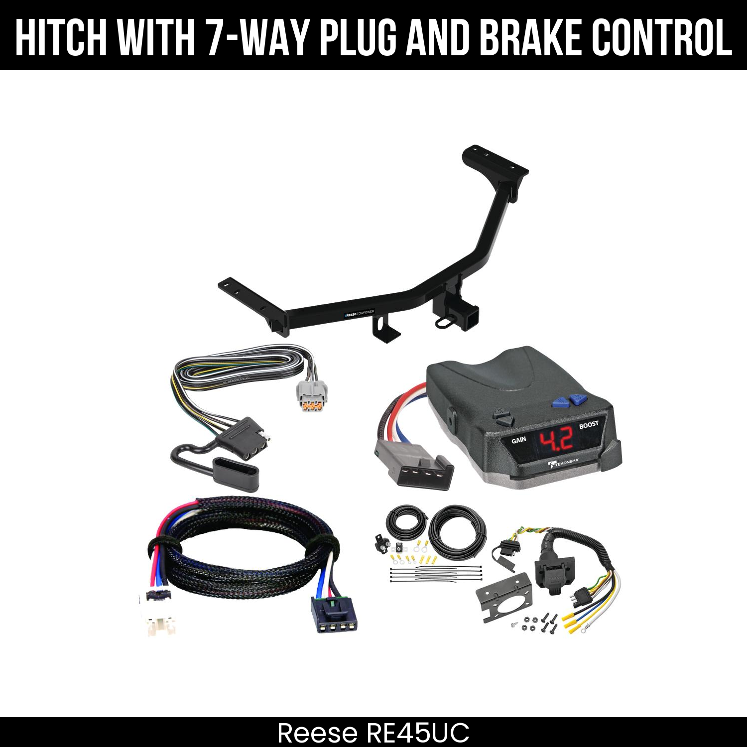 Trailer Hitch , 7-Way , Tekonsha Brake EVN Control