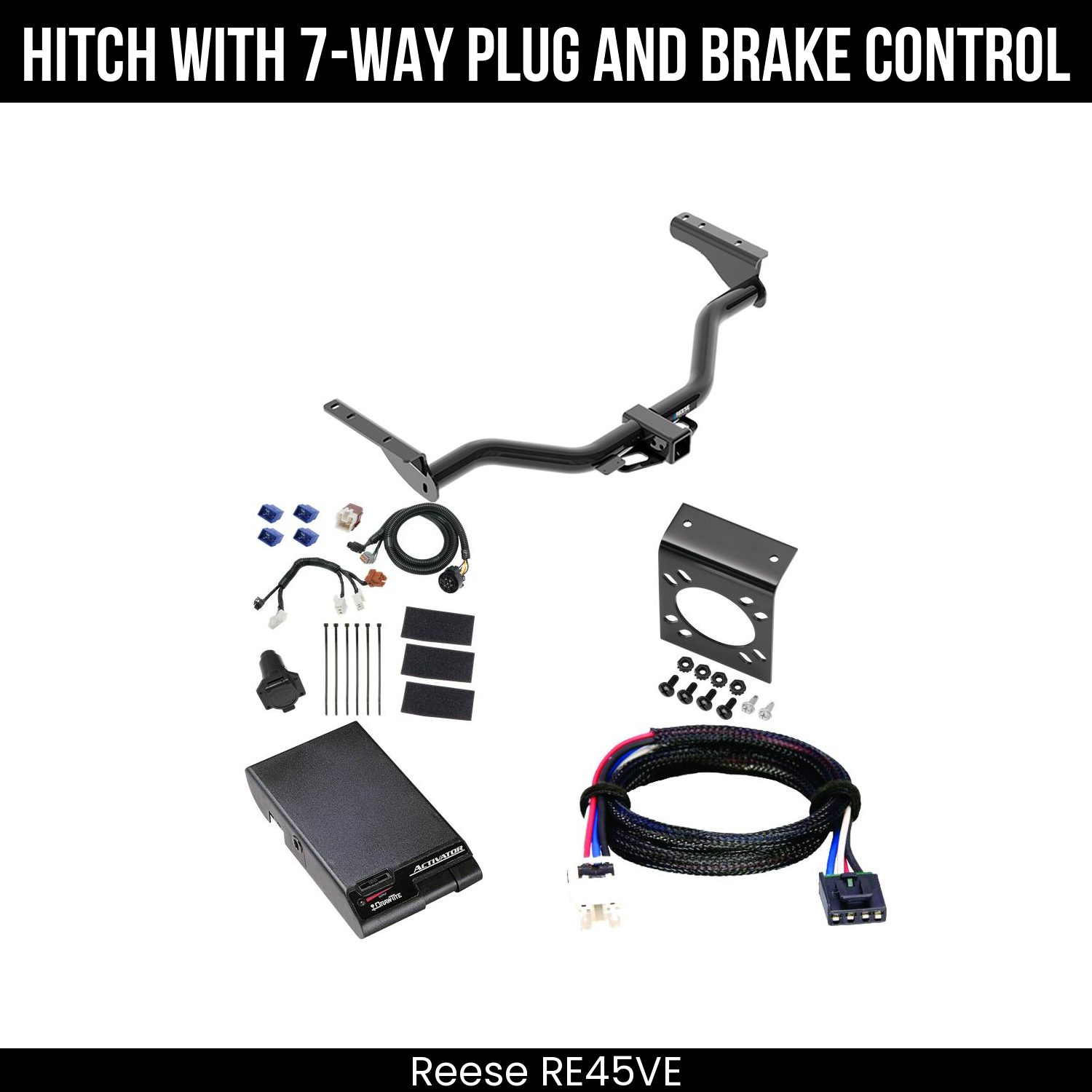 Trailer Hitch , 7-Way , Draw-Tite Activator Brake Control